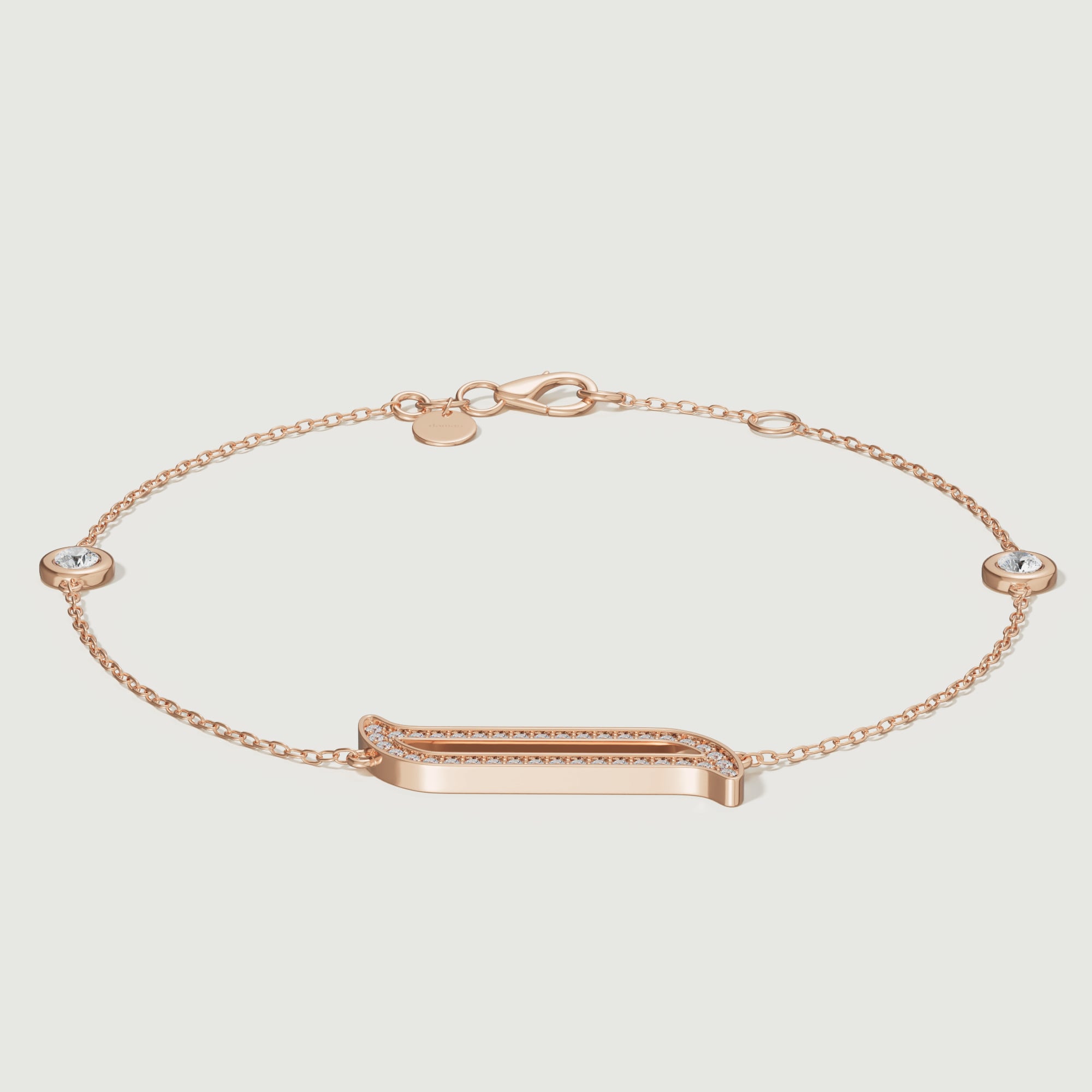 Eternal Diamond Bracelet in 18K Rose Gold