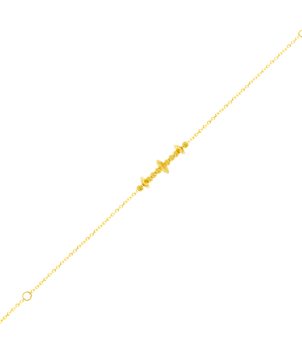Harmony Spin 22k Yellow Gold Bracelet