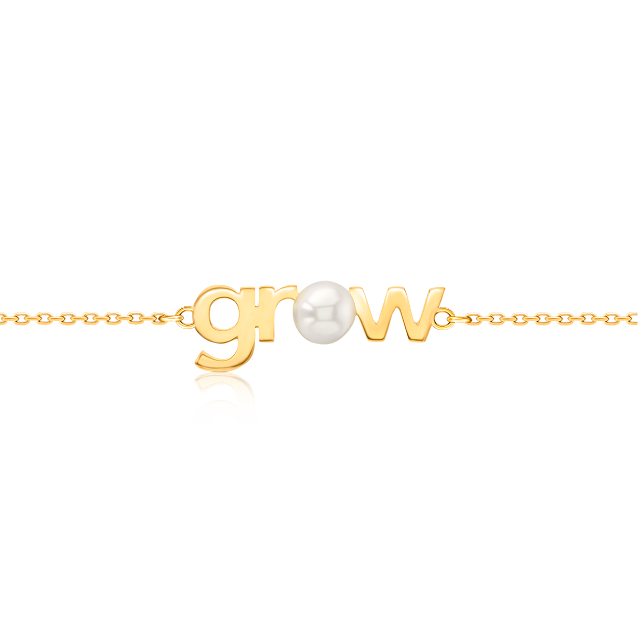 Hope Pearl Bracelet in 18K Yellow Gold