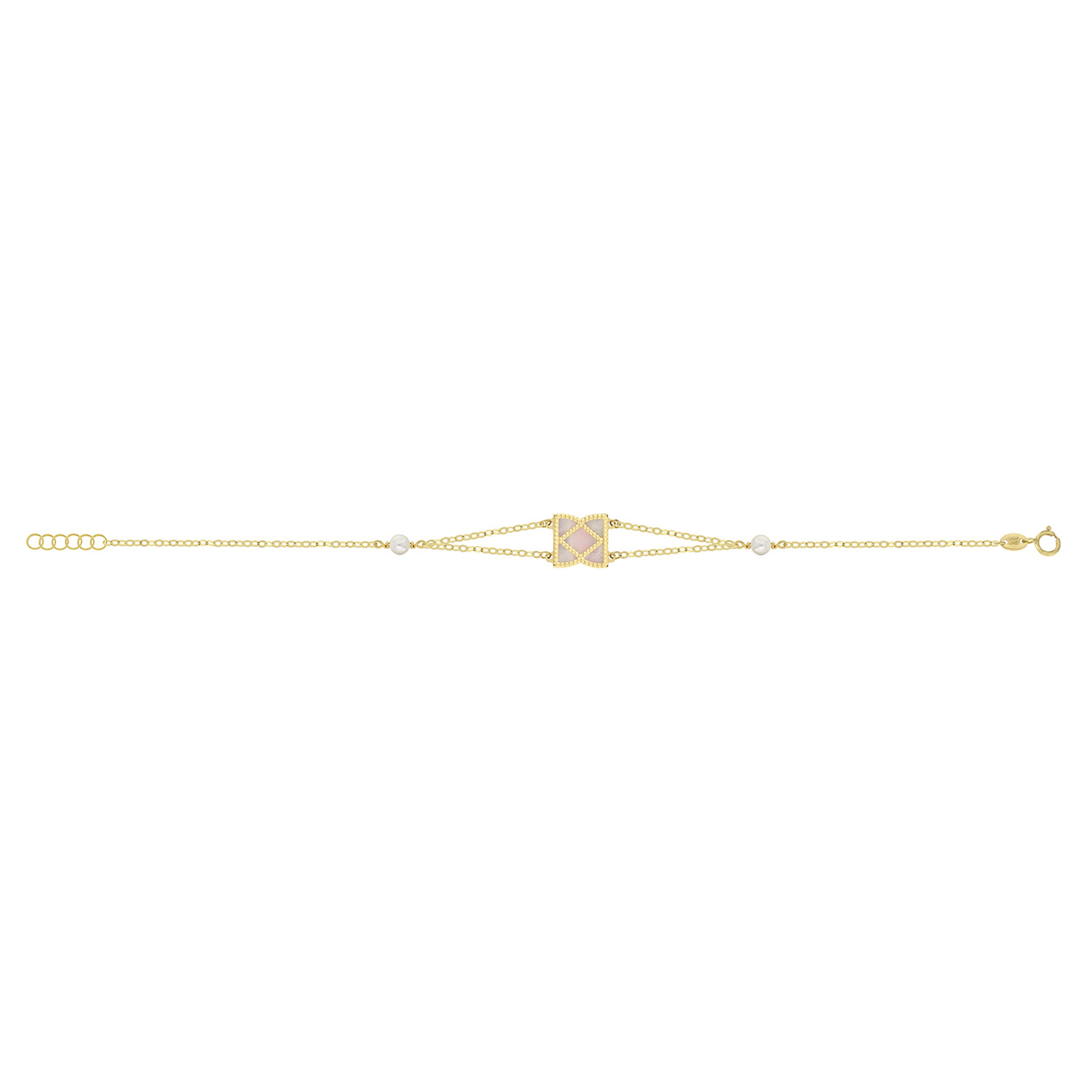 Arabiya Pearl Bracelet in 18K Yellow Gold