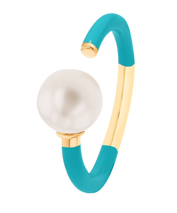 Glow Neon Freshwater Pearl Ring