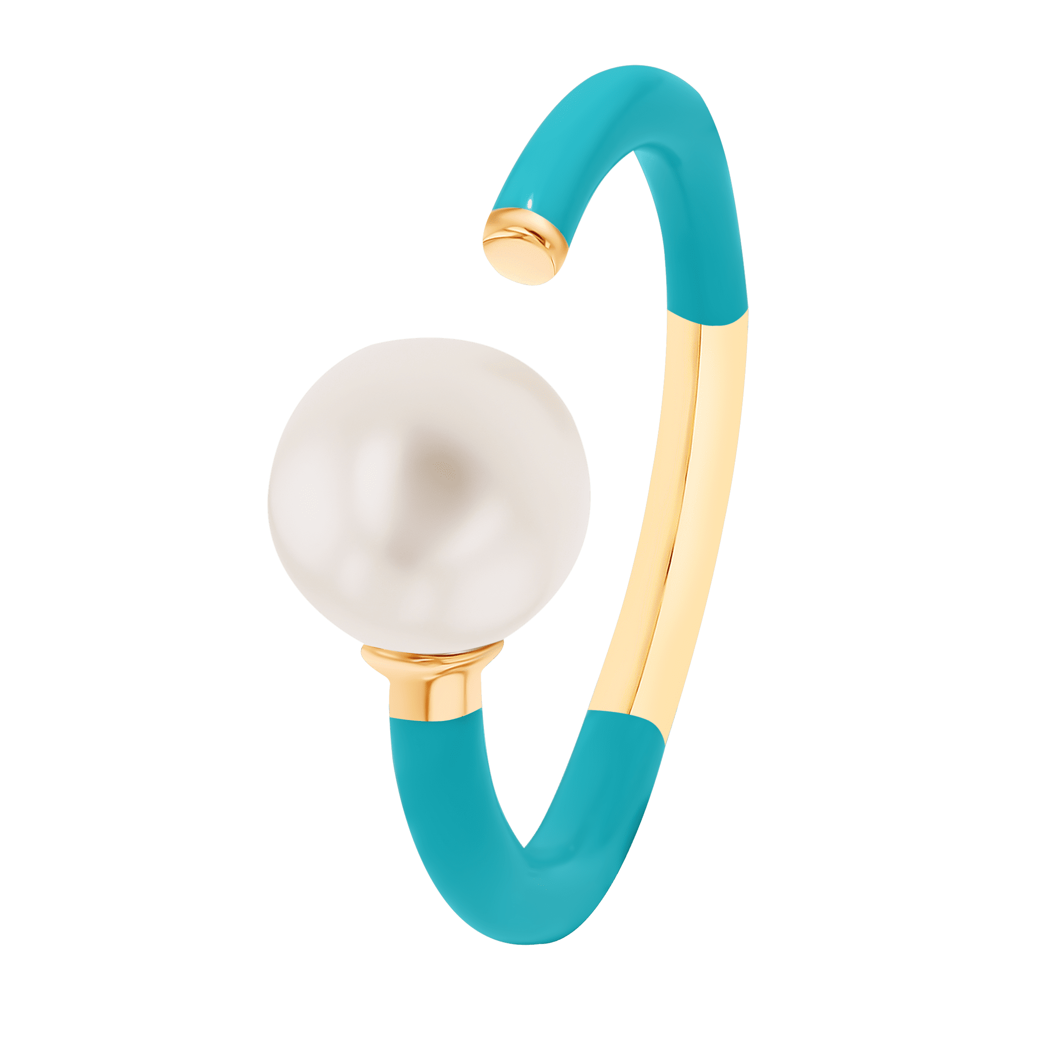 Glow Neon Freshwater Pearl Ring