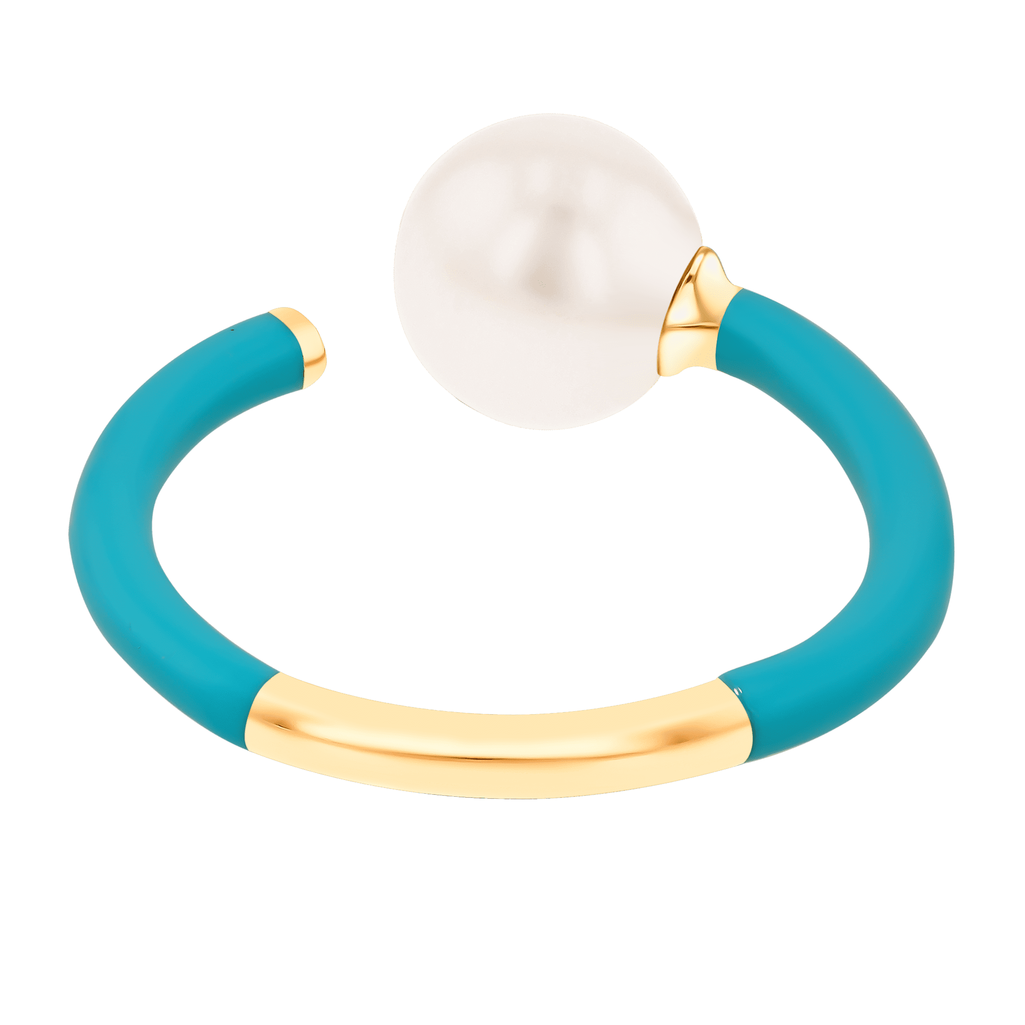 Glow Neon Freshwater Pearl Ring