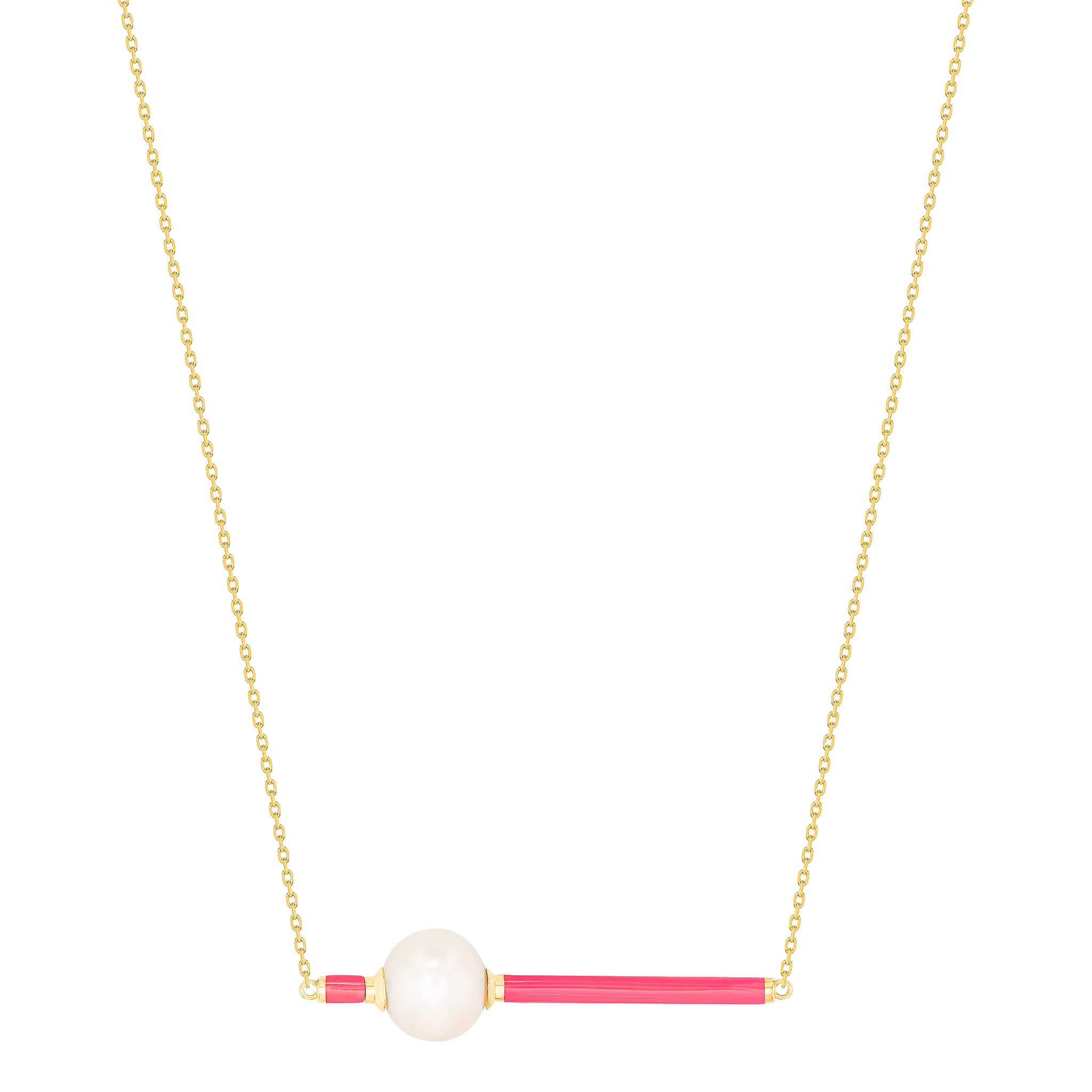 Glow Neon Freshwater Pearl Necklace