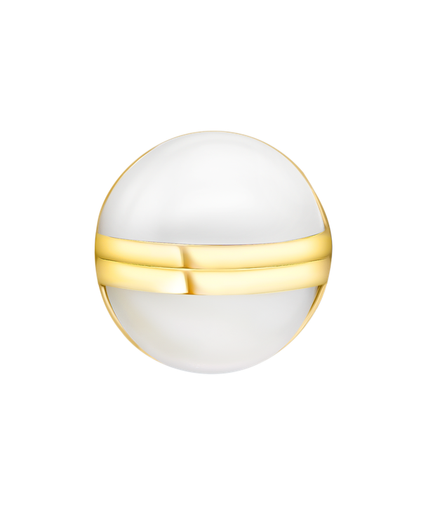 Glow Pearl Earring in 18K Yellow Gold