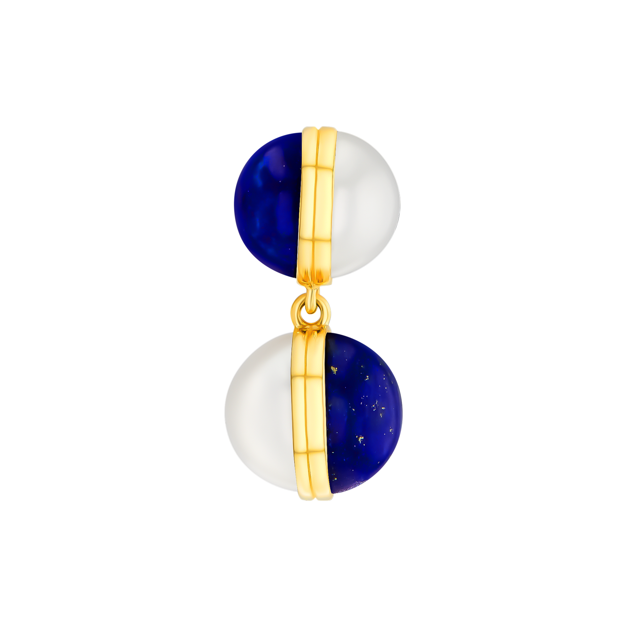 Glow Pearl Earring in 18K Yellow Gold