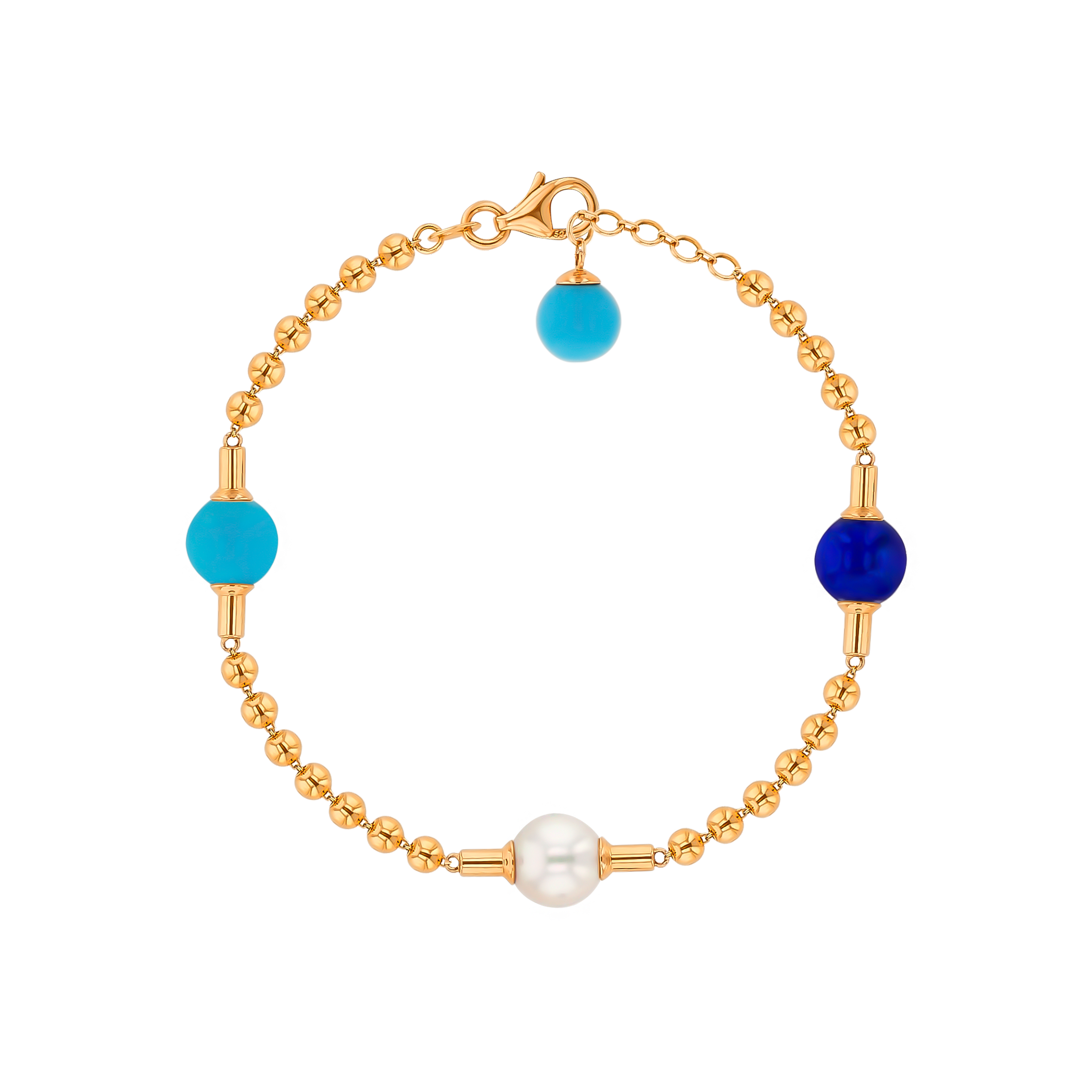 Glow Pearl Bracelet in 18K Yellow Gold