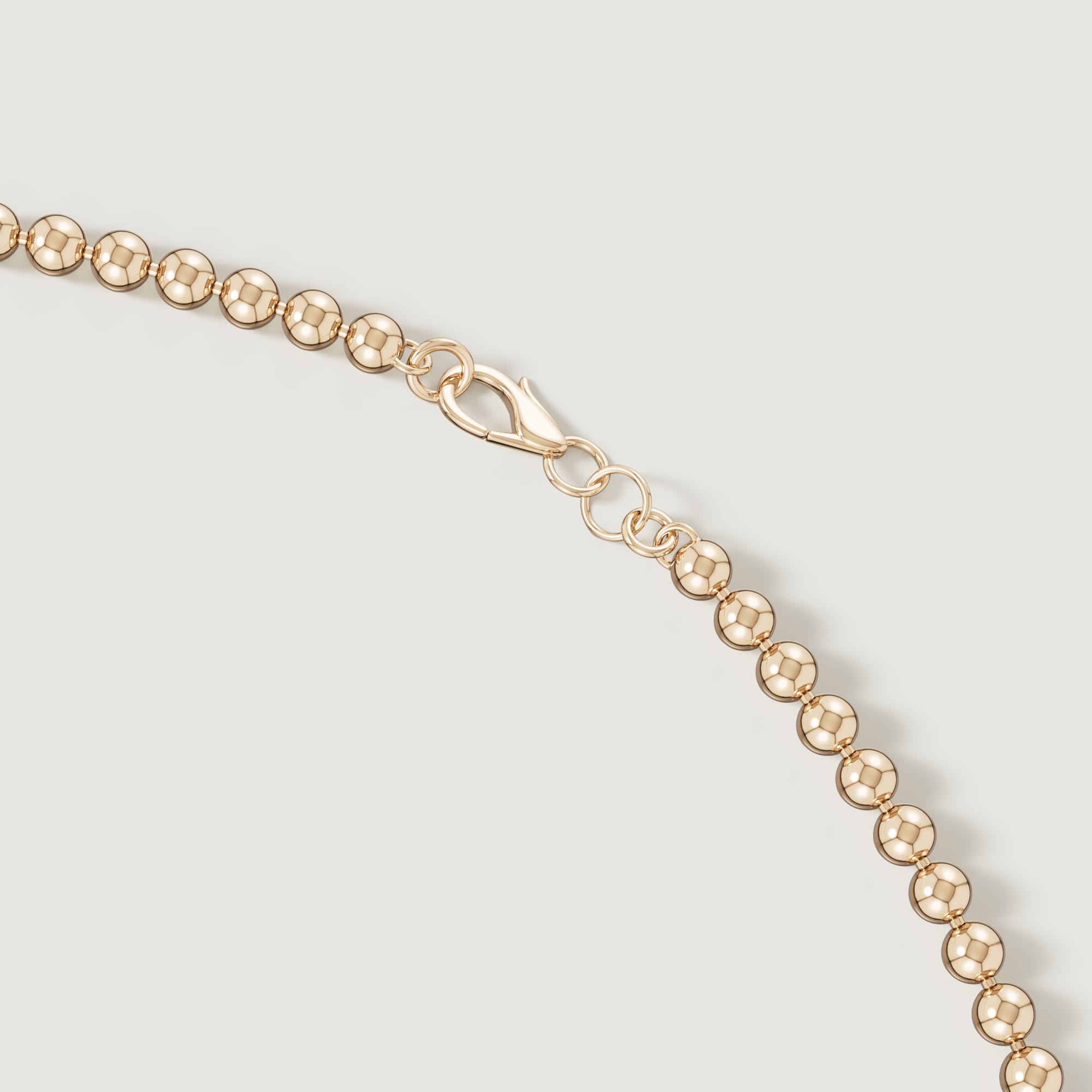 Glow Luna 18k Yellow Gold Pearl Necklace