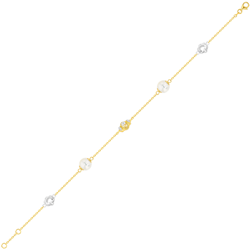 Trendy Freshwater Pearl Bracelet