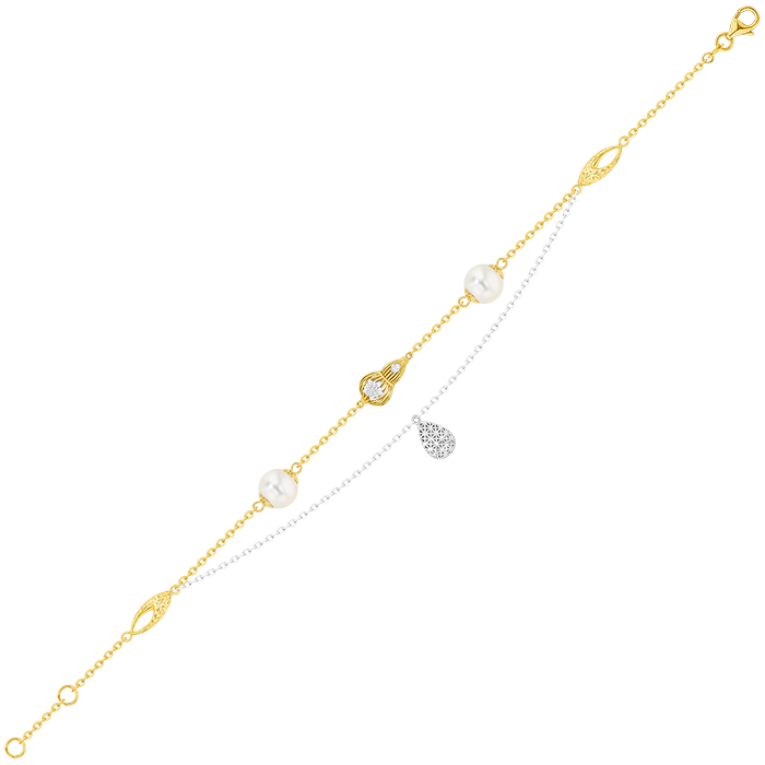 Trendy Freshwater Pearl Bracelet