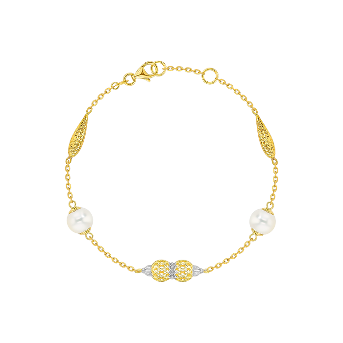 Trendy Freshwater Pearl Bracelet