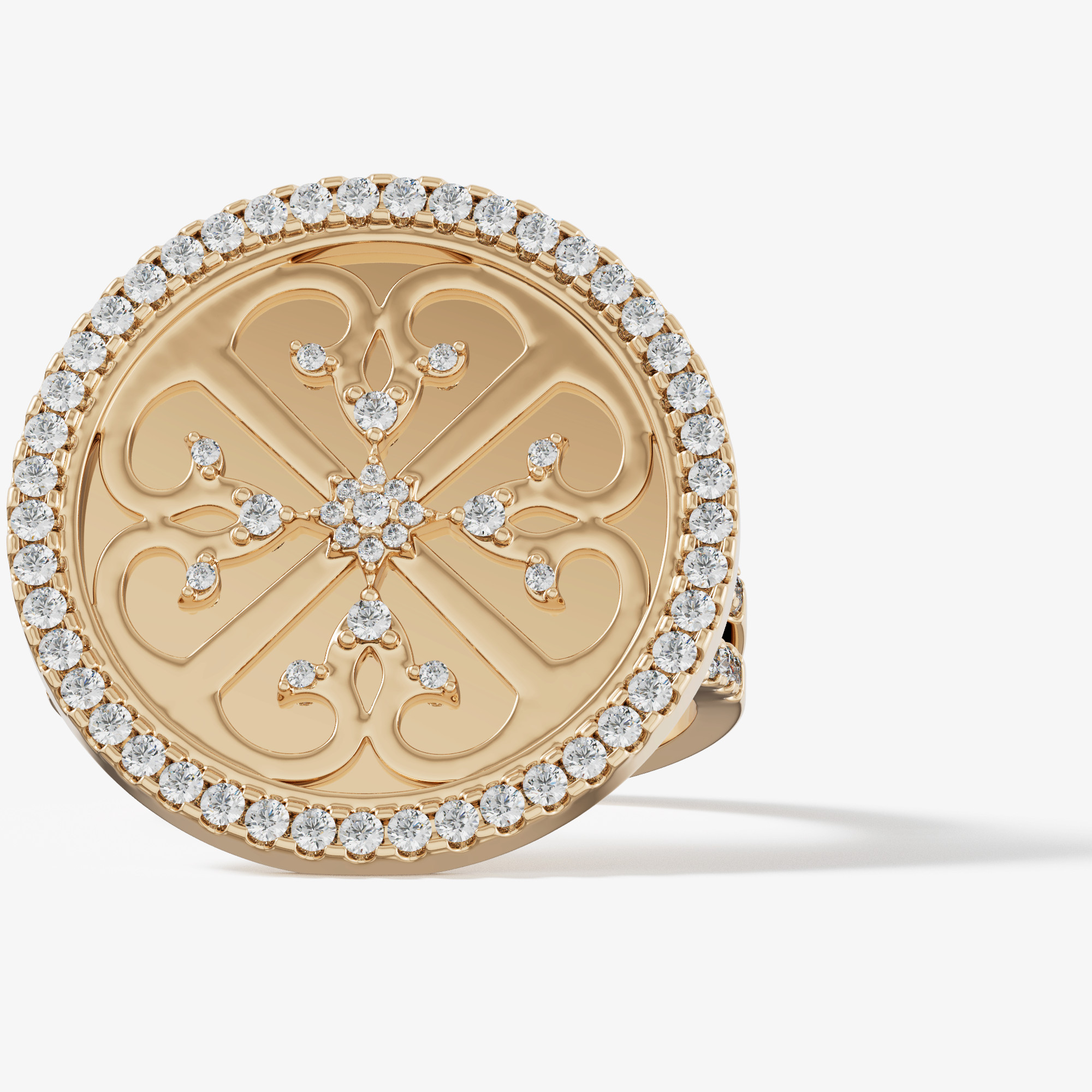 Lace Oria 18K Yellow Gold Diamond Ring