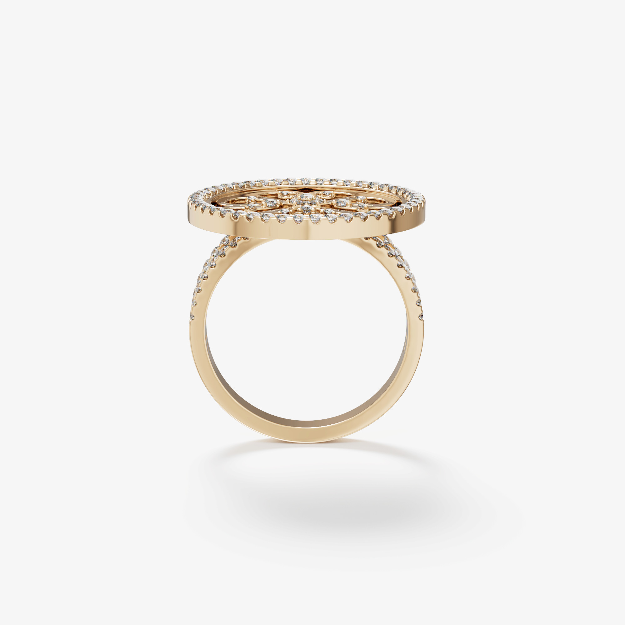 Lace Oria 18K Yellow Gold Diamond Ring