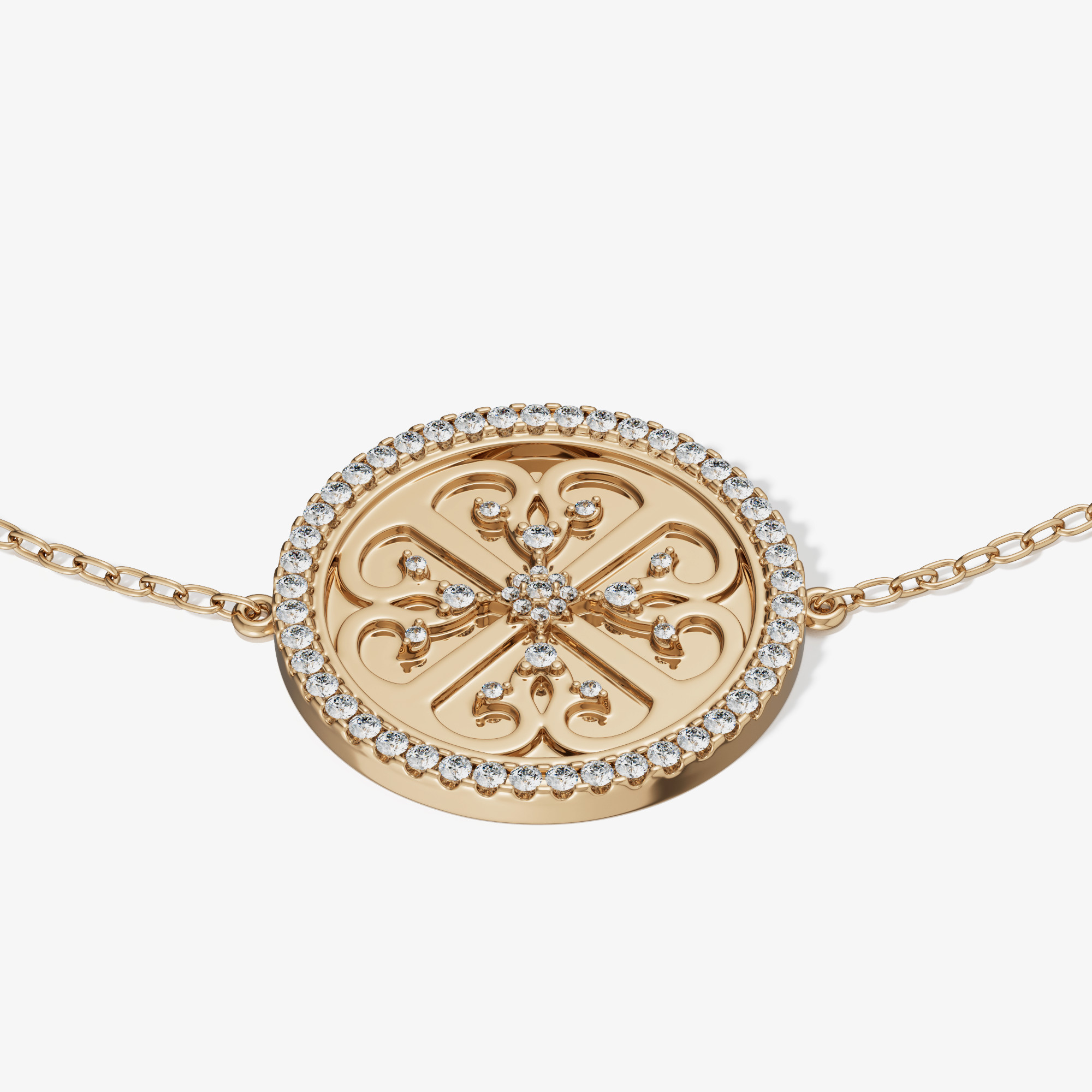 Lace Oria 18k Yellow Gold Diamond Bracelet
