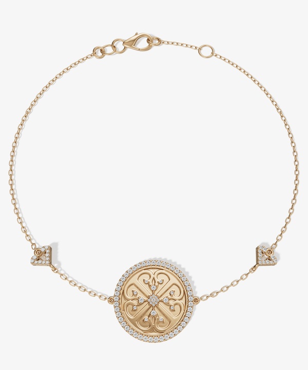 Lace Oria 18k Yellow Gold Diamond Bracelet