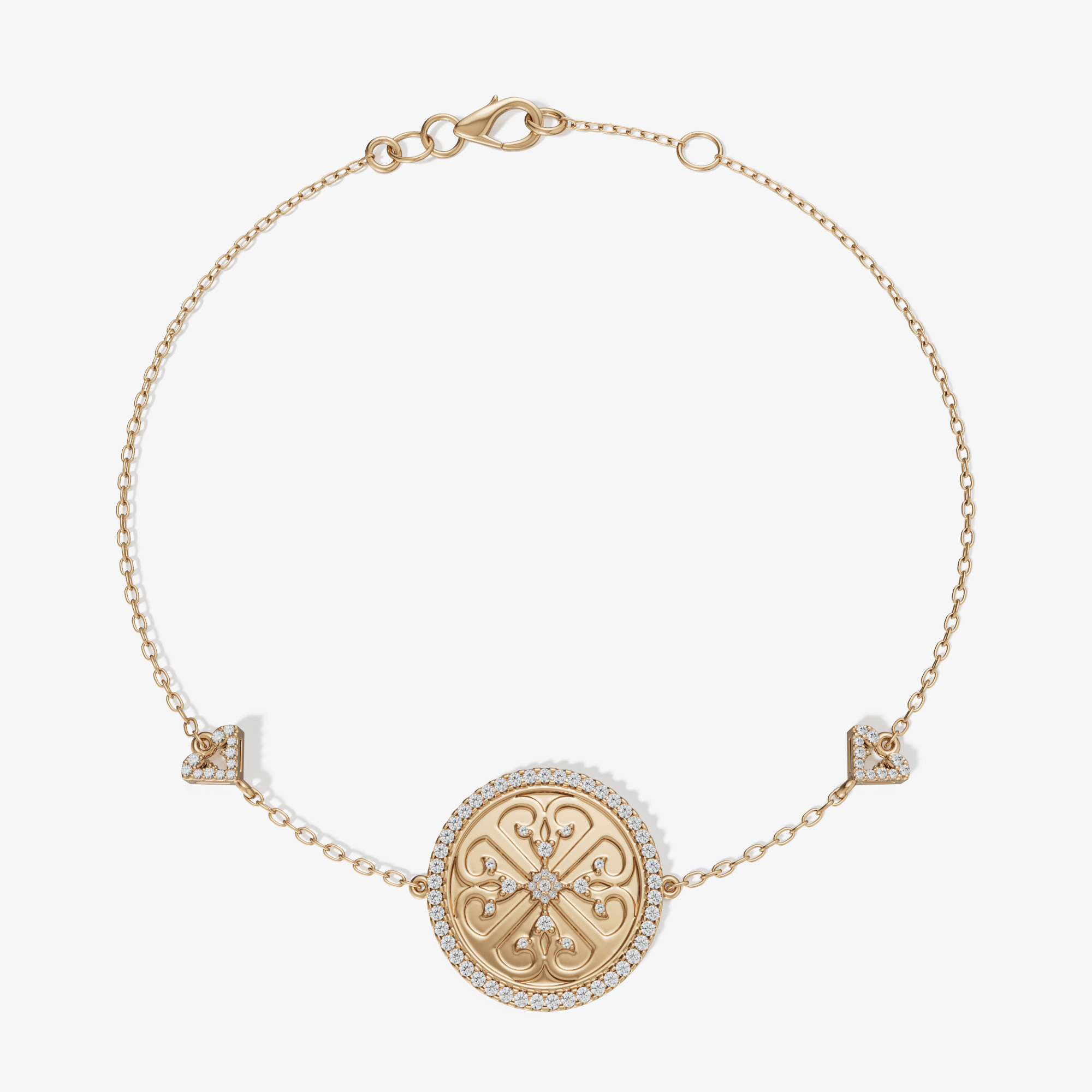 Lace Oria 18k Yellow Gold Diamond Bracelet
