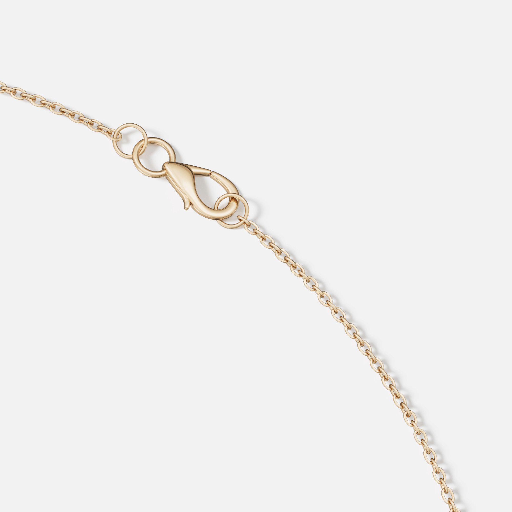 Lace Oria 18k Yellow Gold Diamond Necklace
