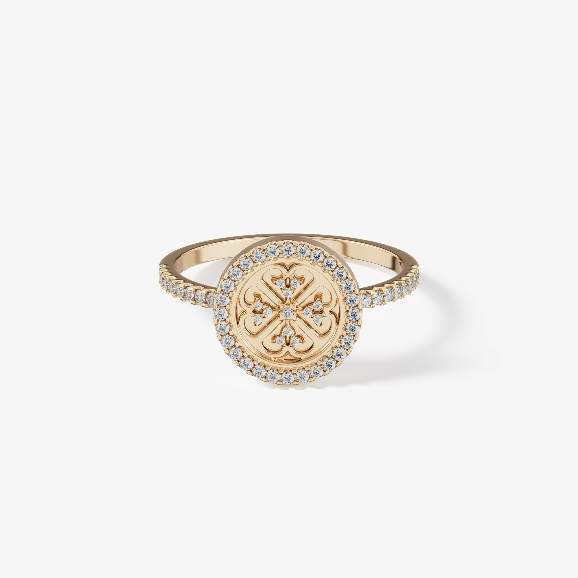 Lace Oria 18K Yellow Gold Diamond Ring