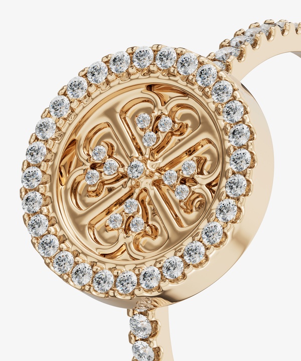 Lace Oria 18k Yellow Gold Diamond Ring