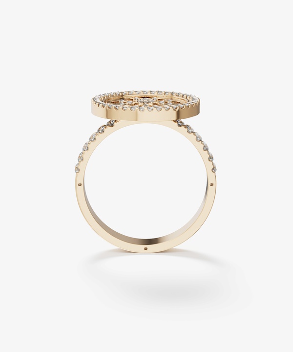 Lace Oria 18k Yellow Gold Diamond Ring