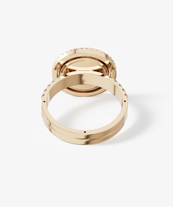 Lace Oria 18k Yellow Gold Diamond Ring