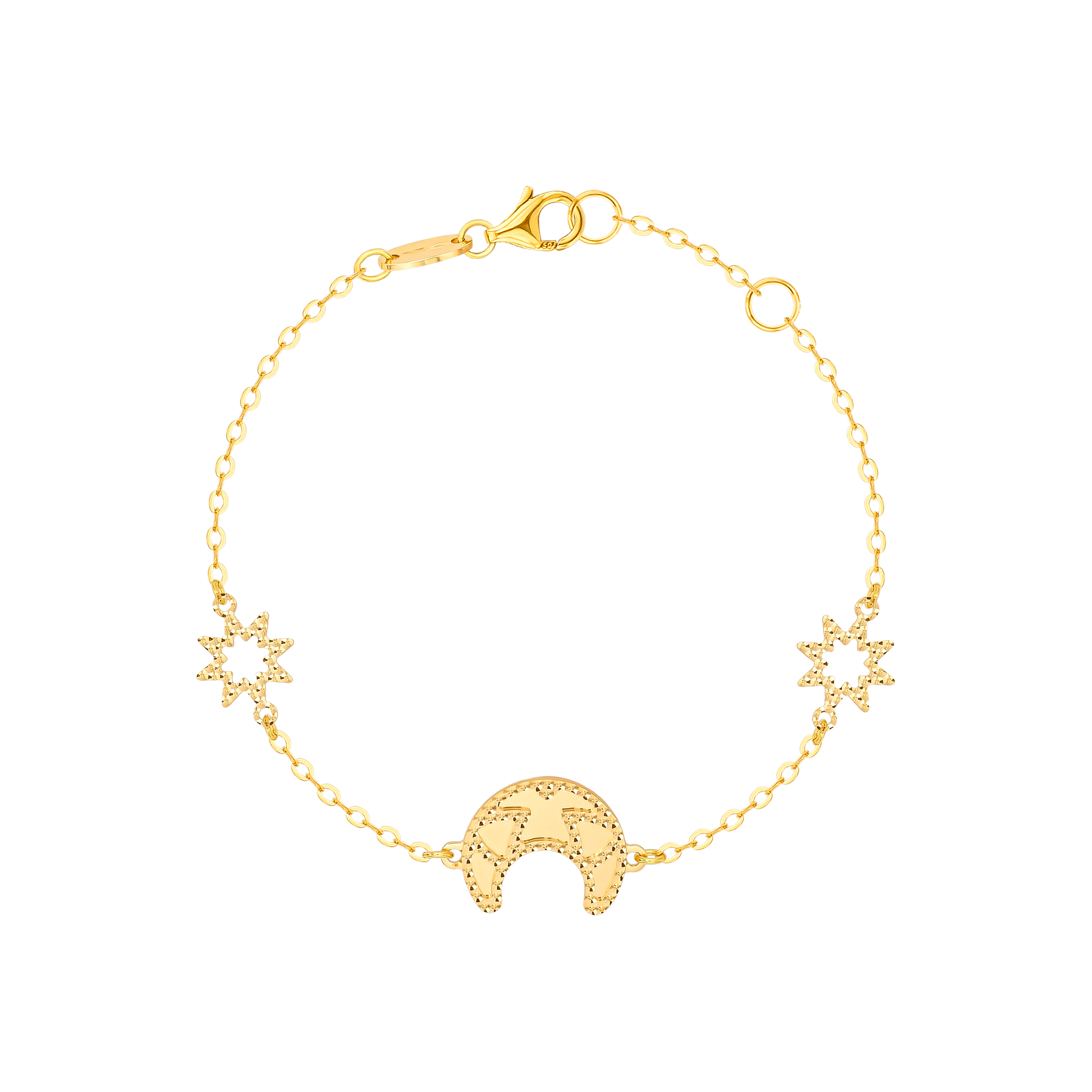 Lanature Cosmo 18K Yellow Gold Bracelet