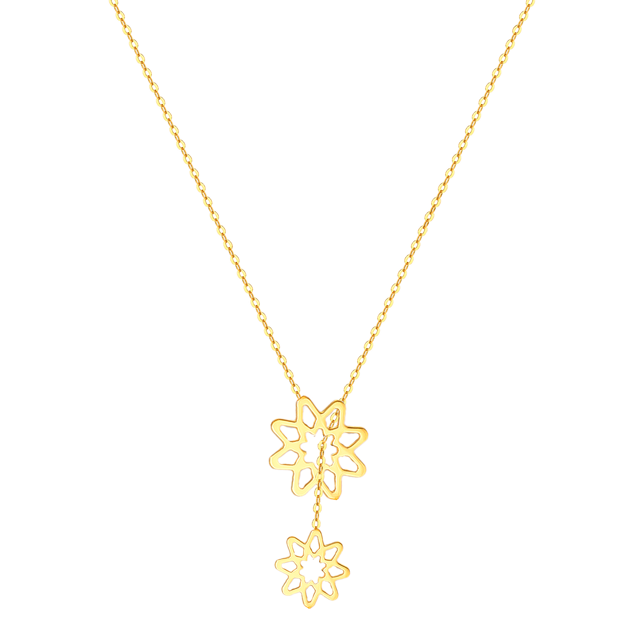 Lanature Cosmo 18K Yellow Gold Necklace