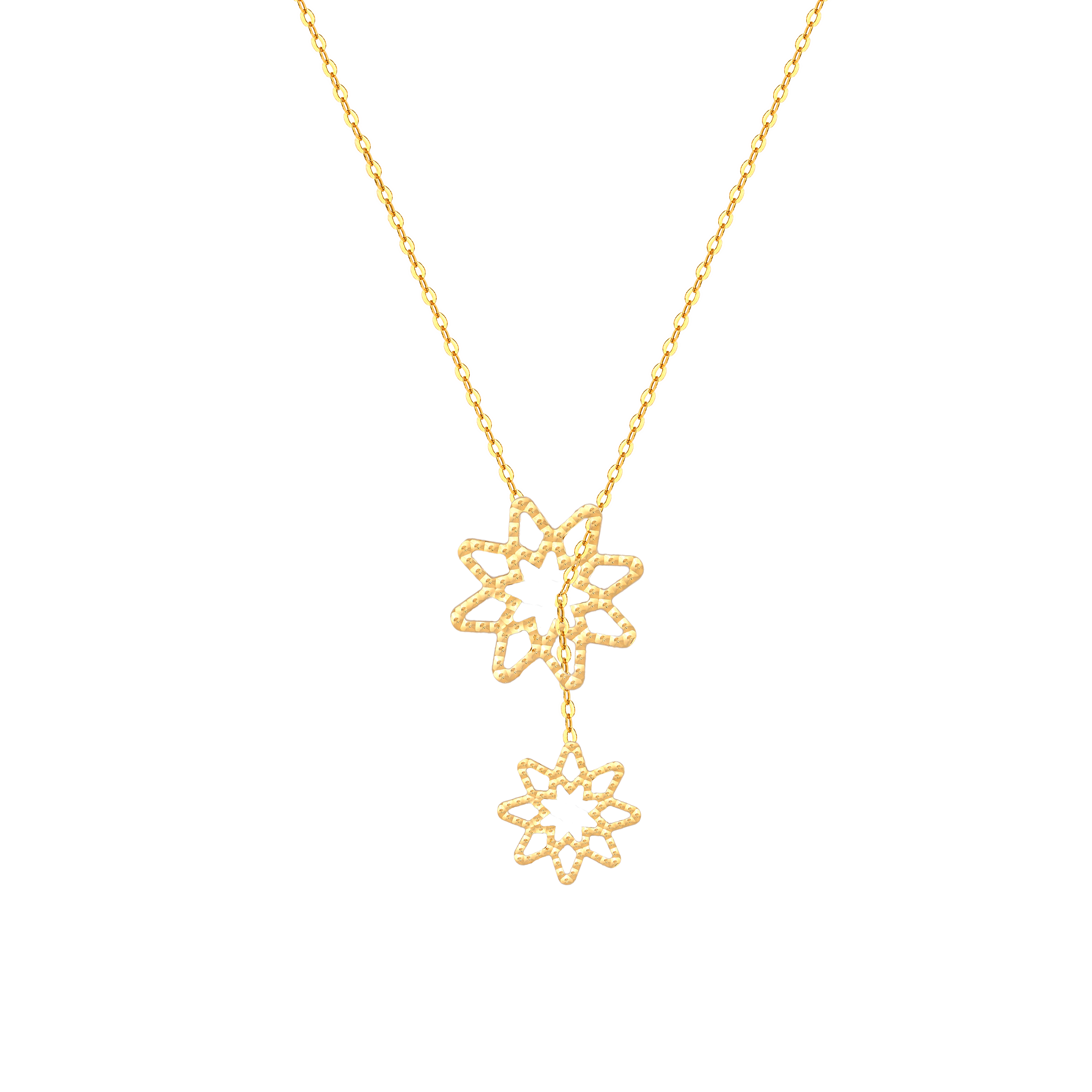 Lanature Cosmo 18K Yellow Gold Necklace