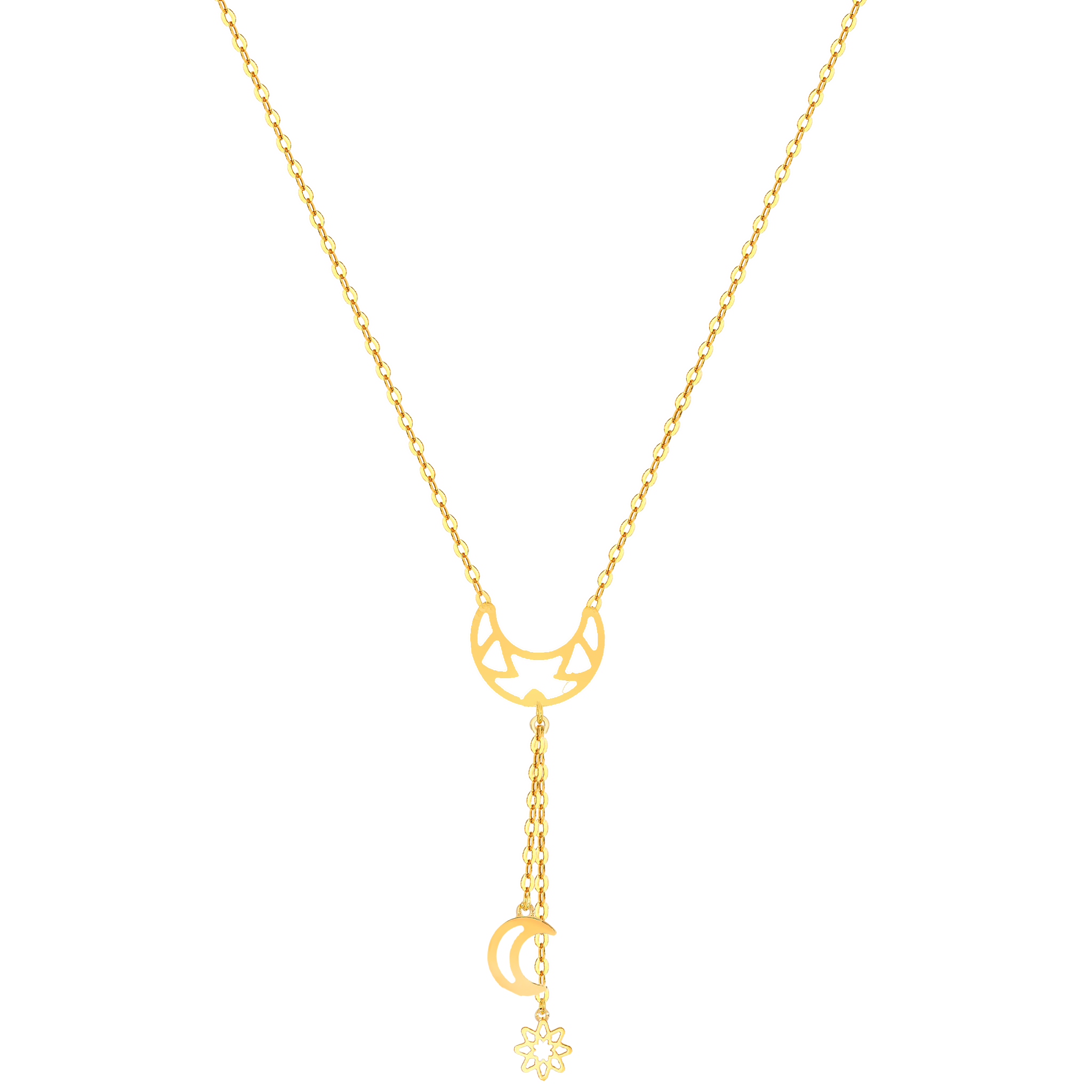 Lanature Cosmo 18K Yellow Gold Necklace