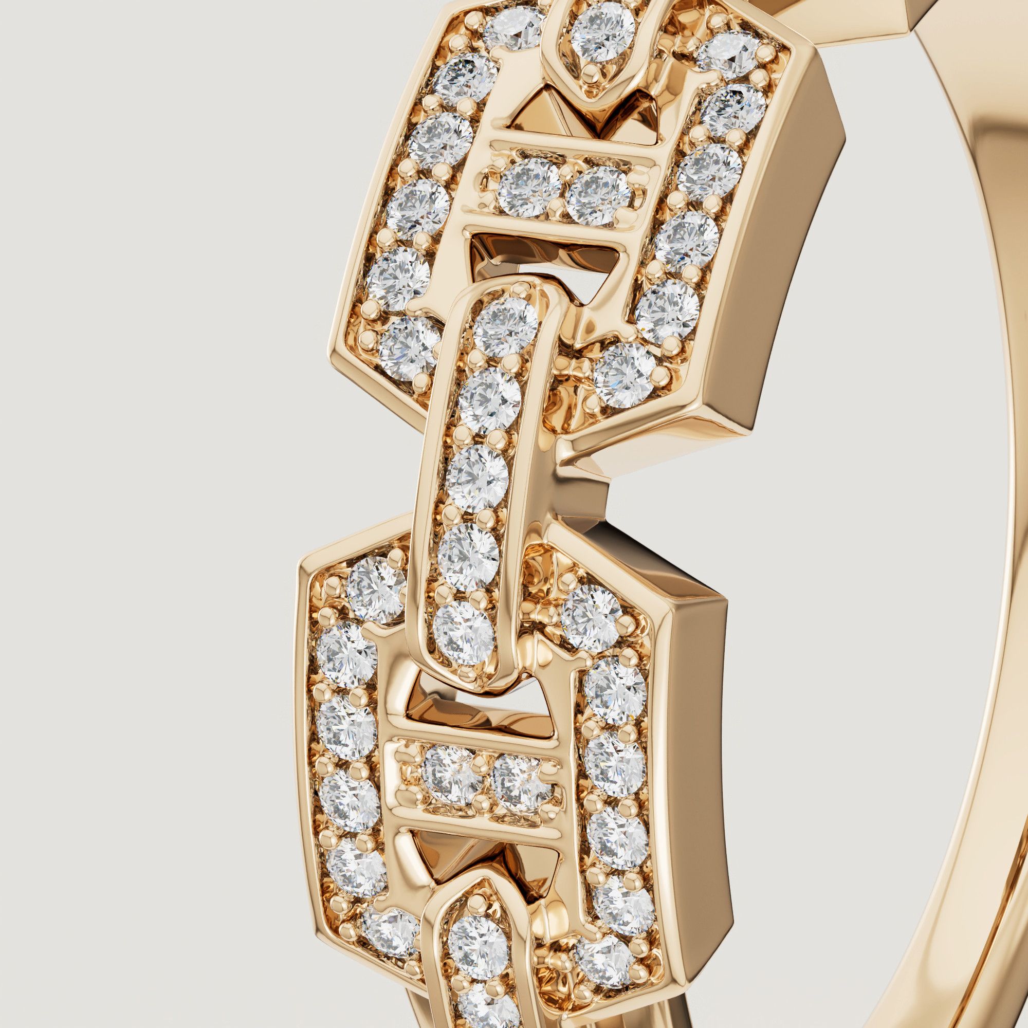 Dd Iconica Diamond Ring in 18K Yellow Gold