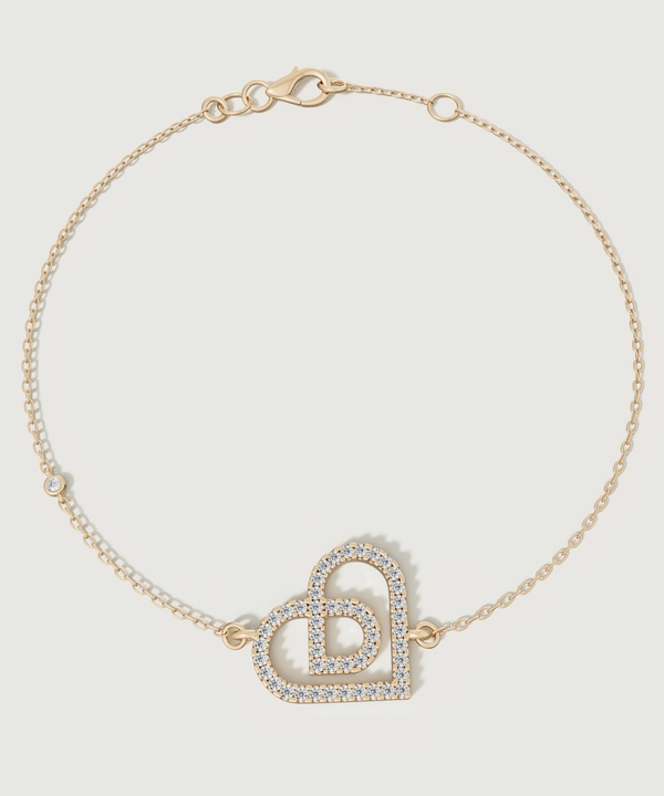 Lbd 2025 Diamond Bracelet in 18K Yellow Gold