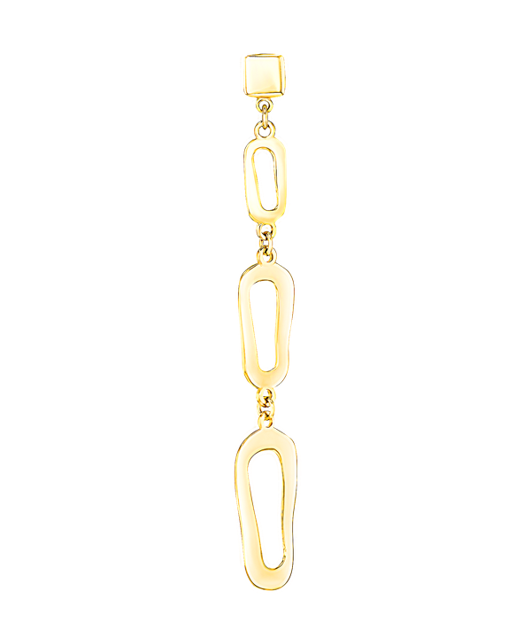 Yellow Gold Clips Earrings