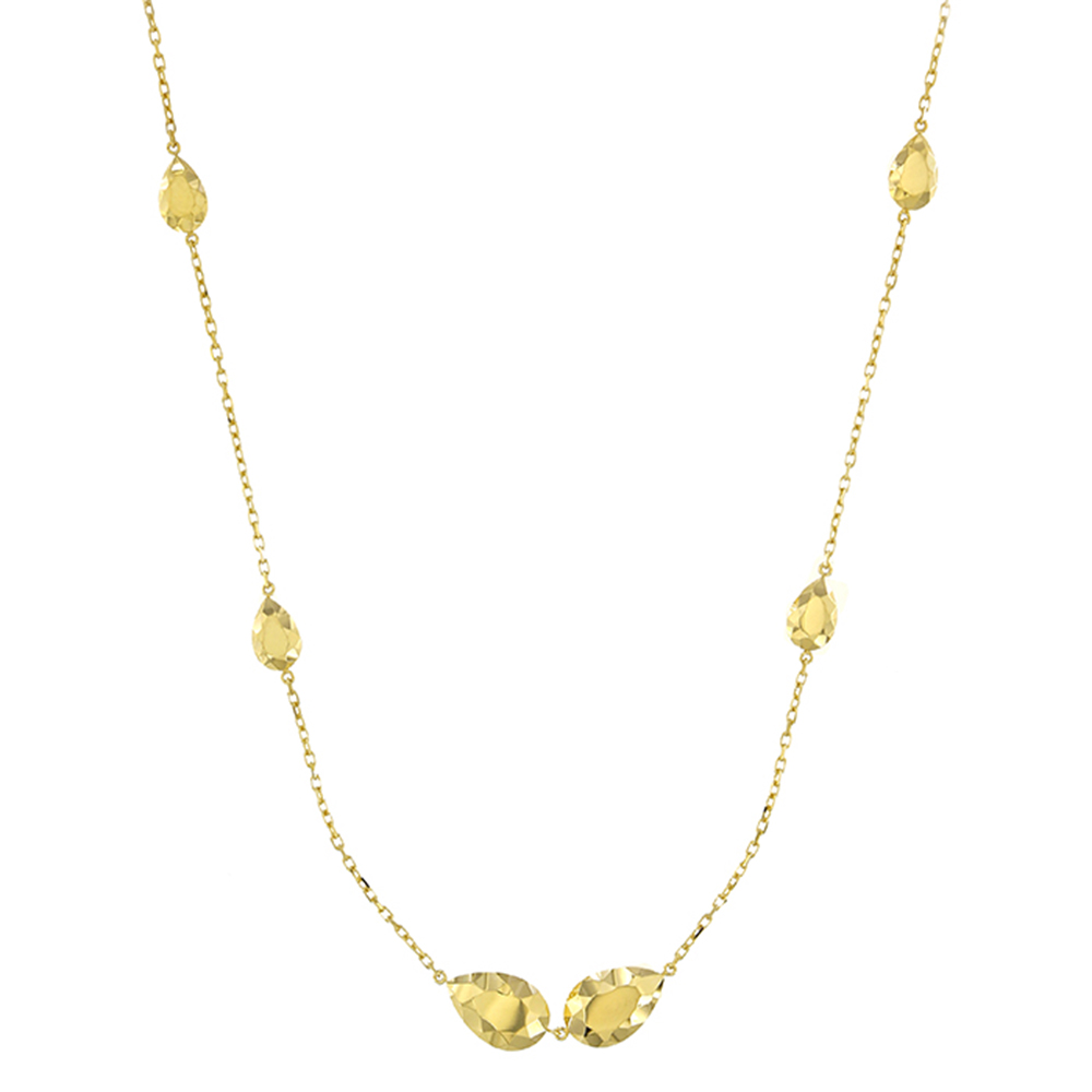 Diamante Necklace in 18K Yellow Gold