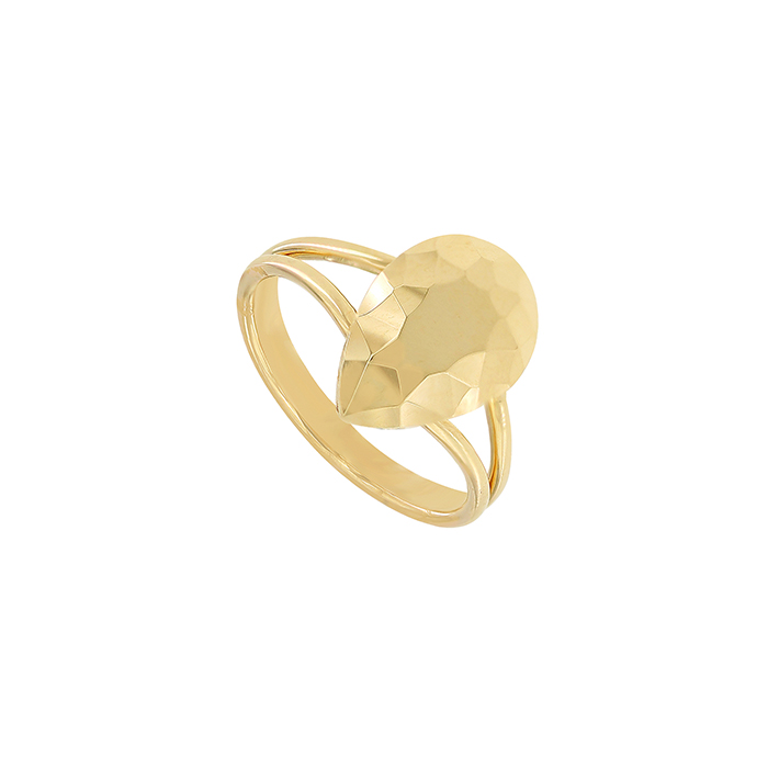 Diamante Ring in 18K Yellow Gold