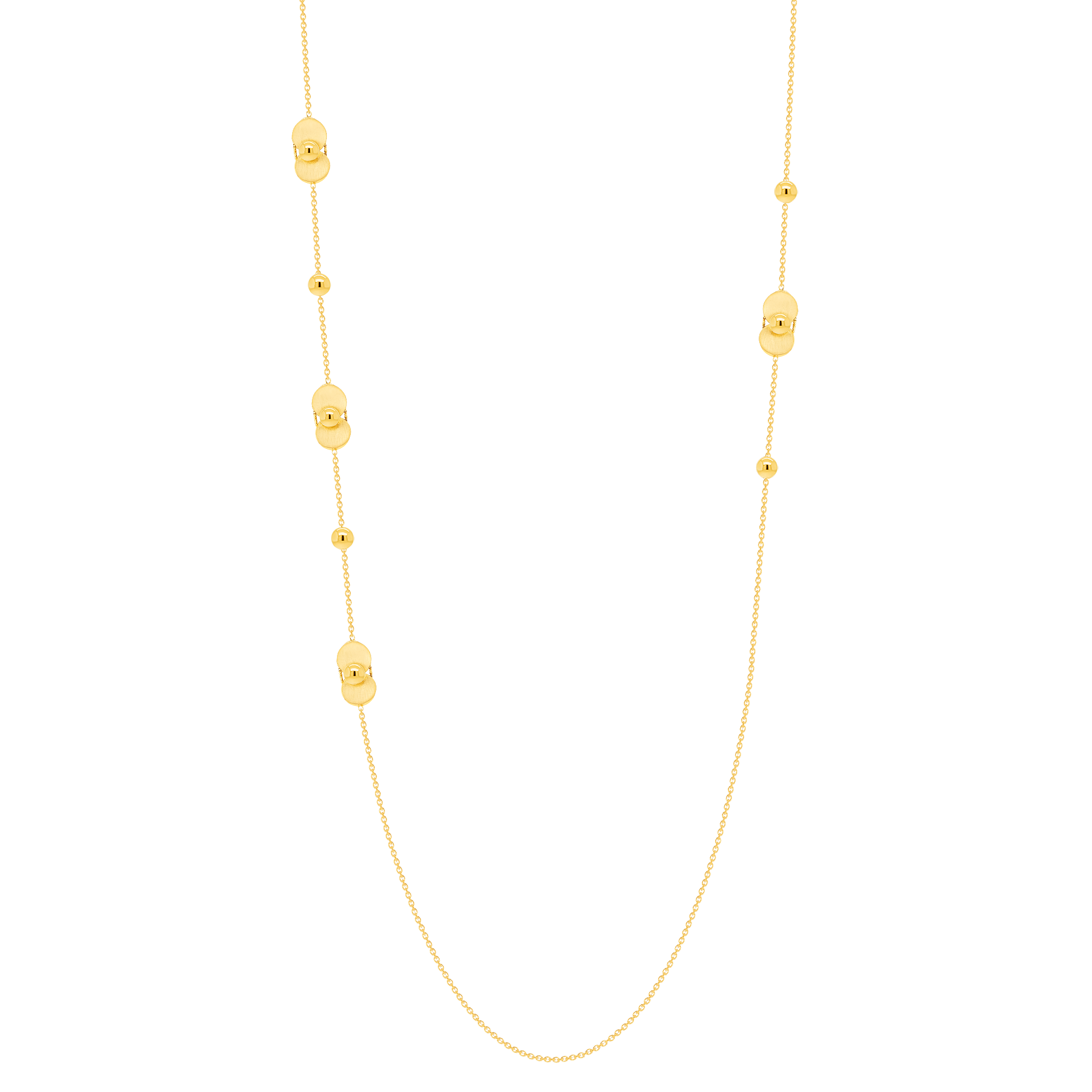 Moda Fiocco 18k Yellow Gold Necklace