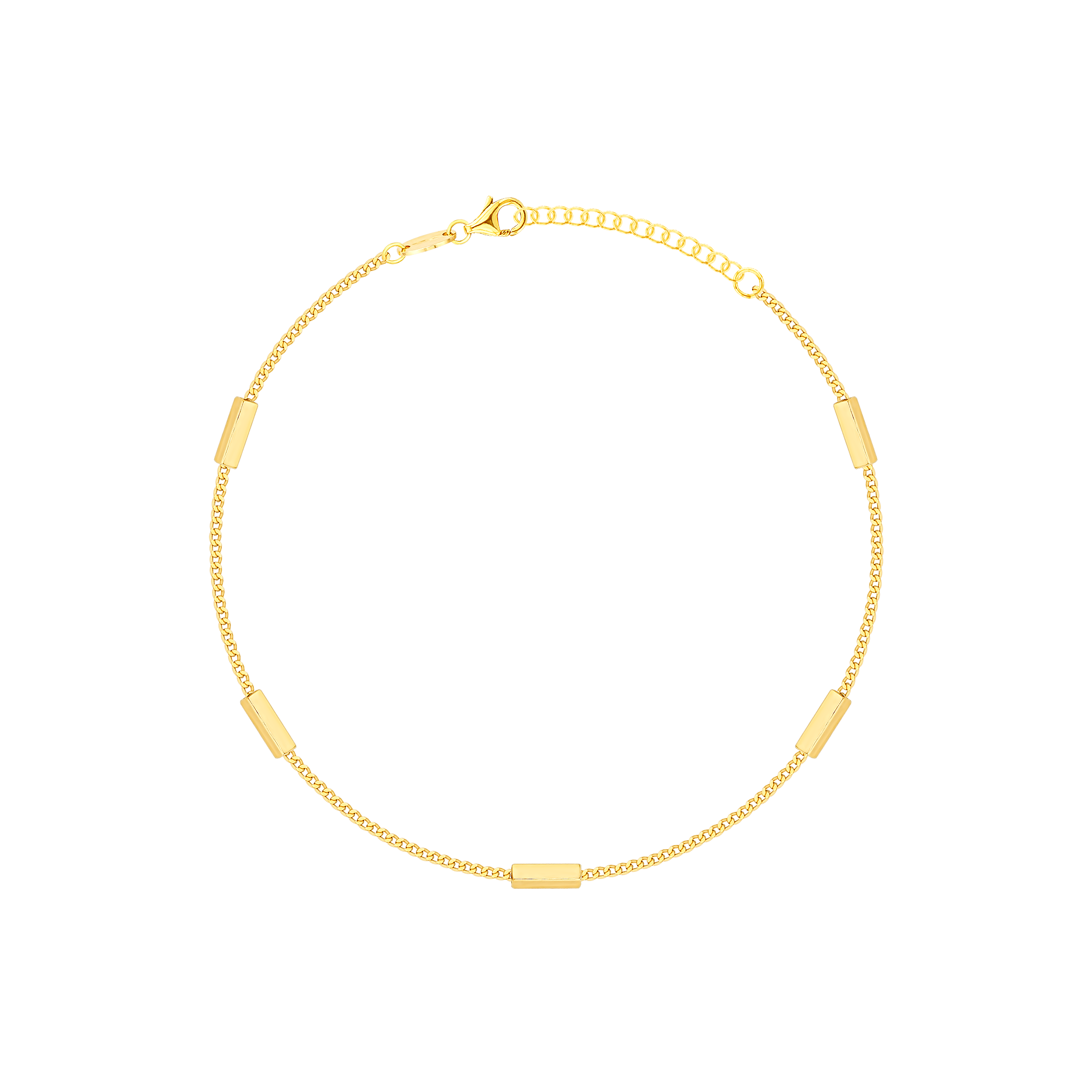 Classico Flame 18k Yellow Gold Bracelet