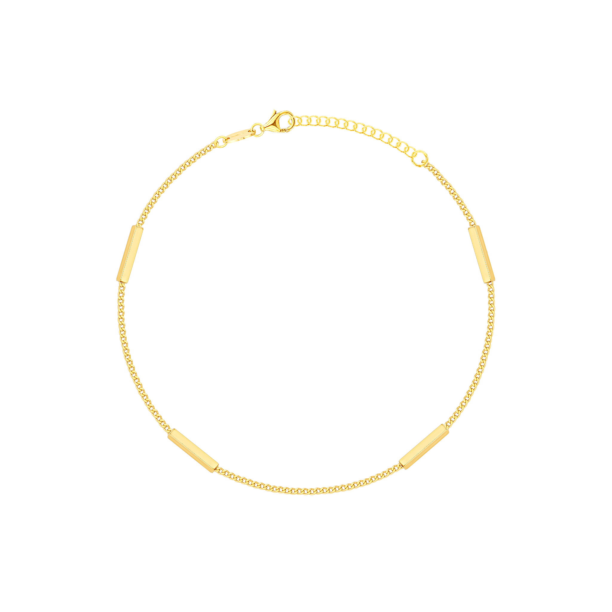 Classico Flame 18k Yellow Gold Bracelet