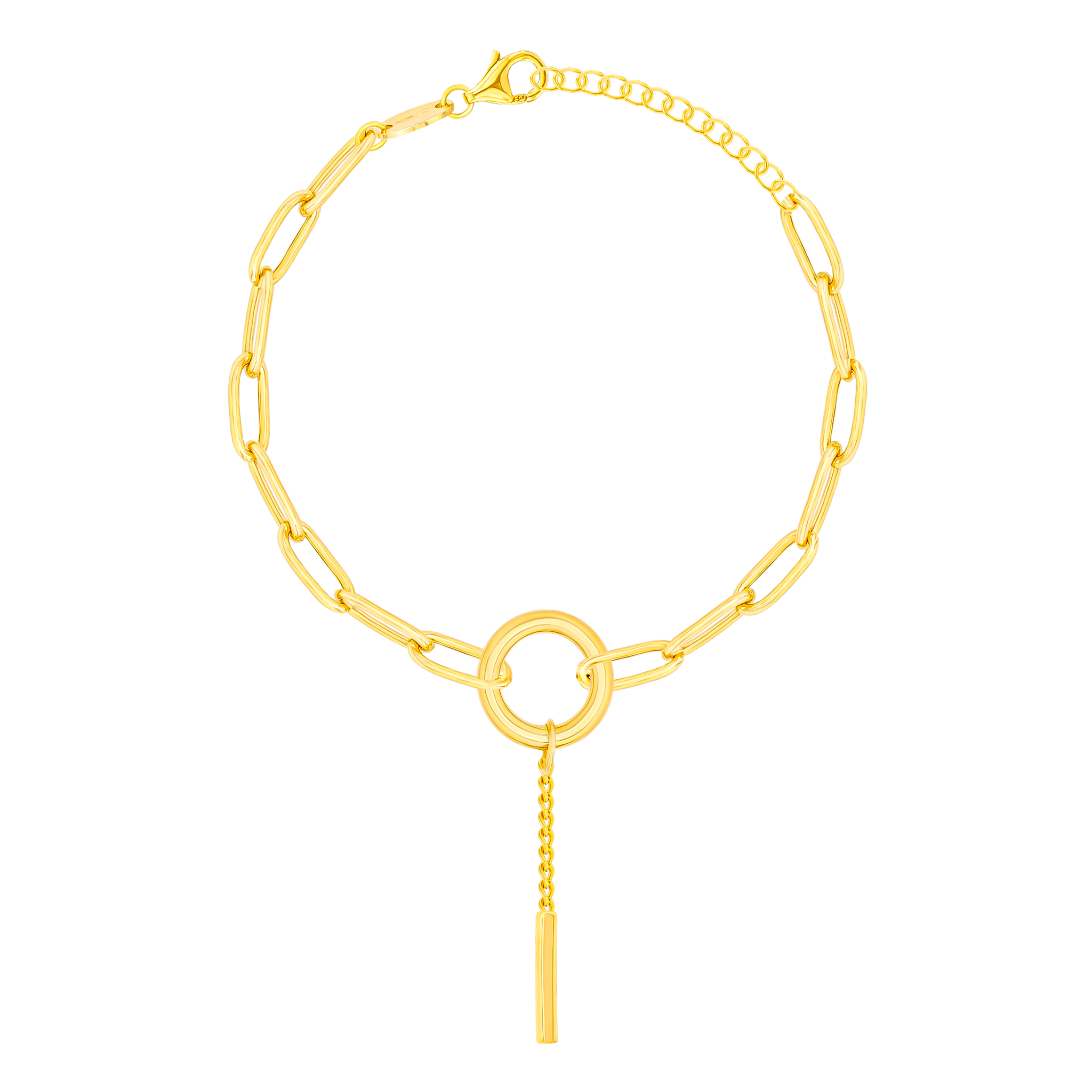 Classico Flame 18k Yellow Gold Bracelet
