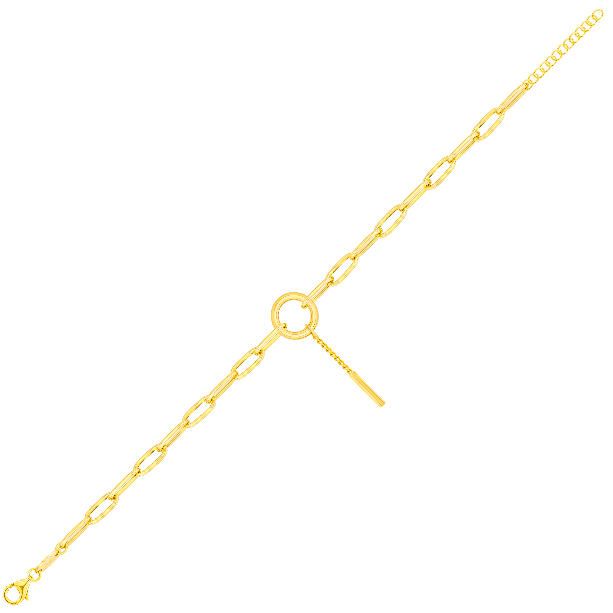 Classico Flame 18k Yellow Gold Bracelet