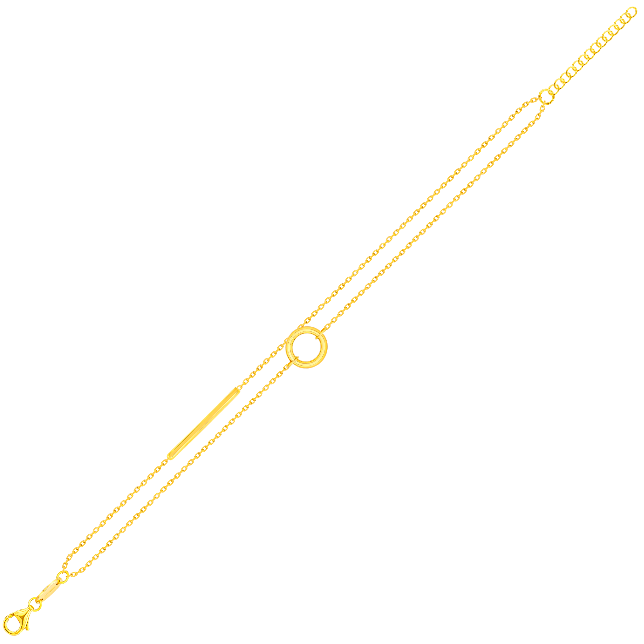 Classico Flame 18k Yellow Gold Bracelet