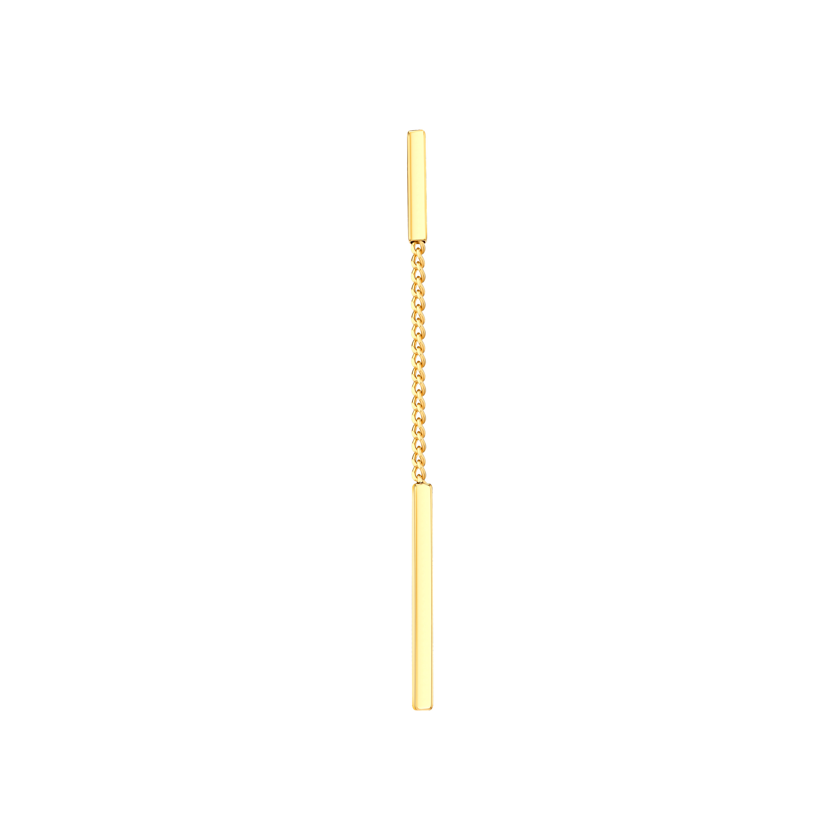 Classico Flame 18k Yellow Gold Earrings