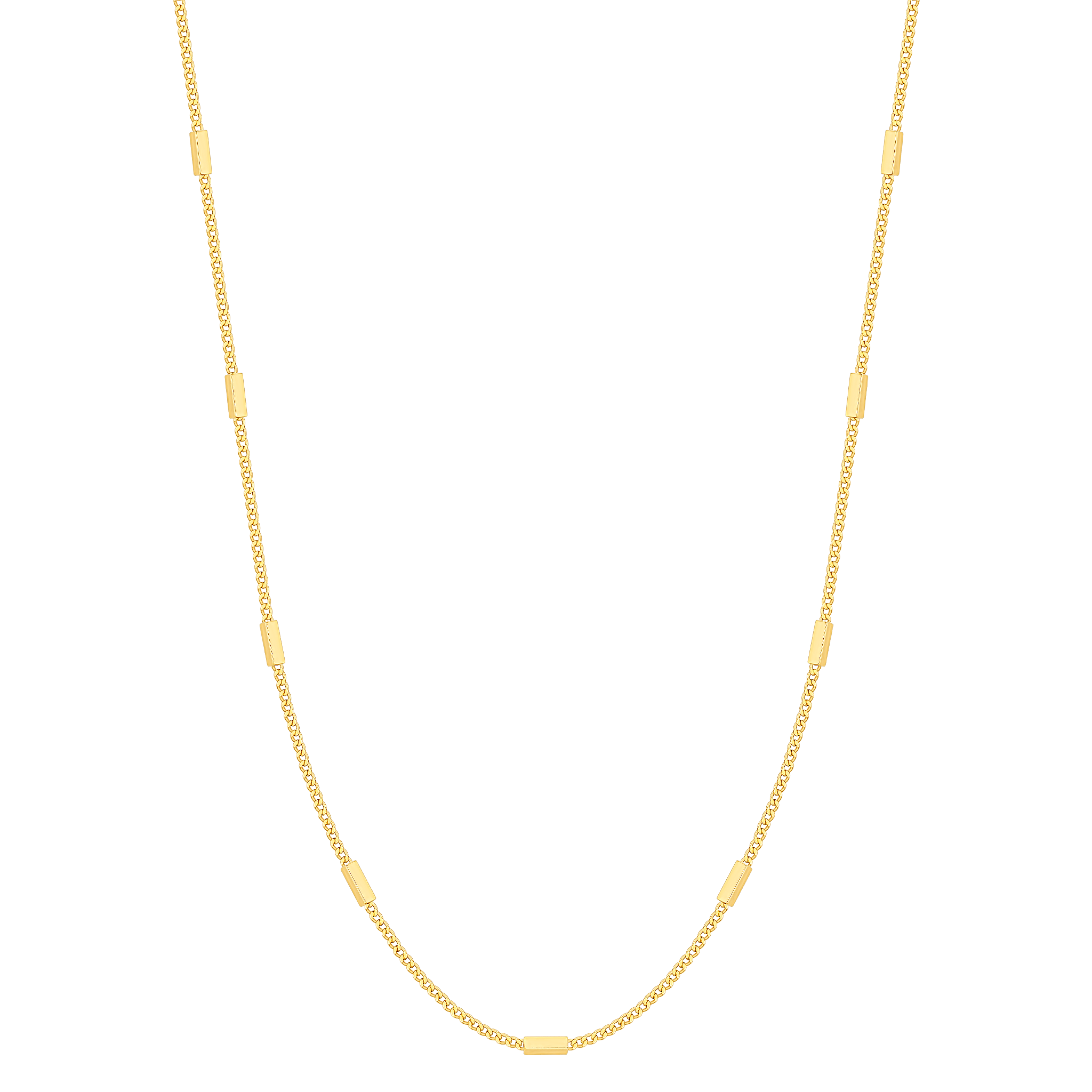 Classico Flame 18k Yellow Gold Necklace