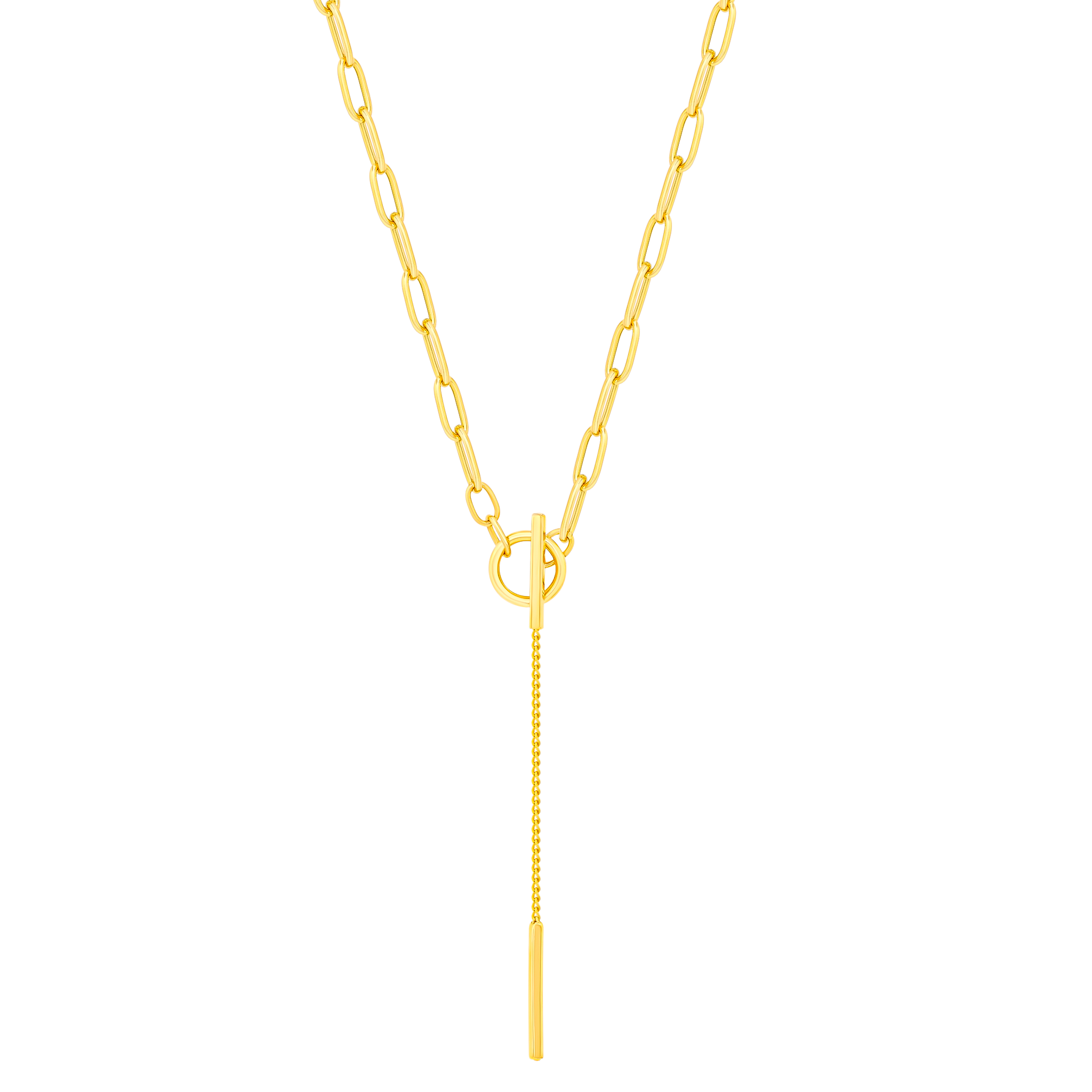 Classico Flame 18k Yellow Gold Necklace