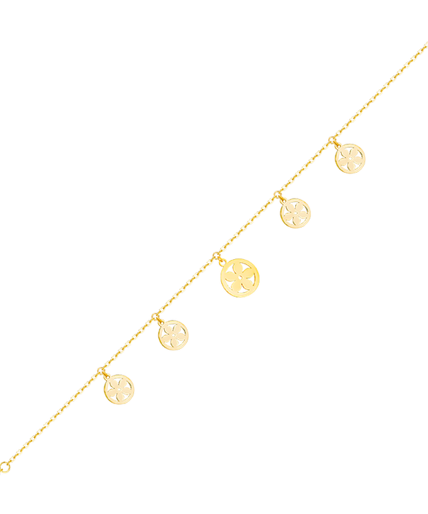 Charms Bracelet in 22K Yellow Gold