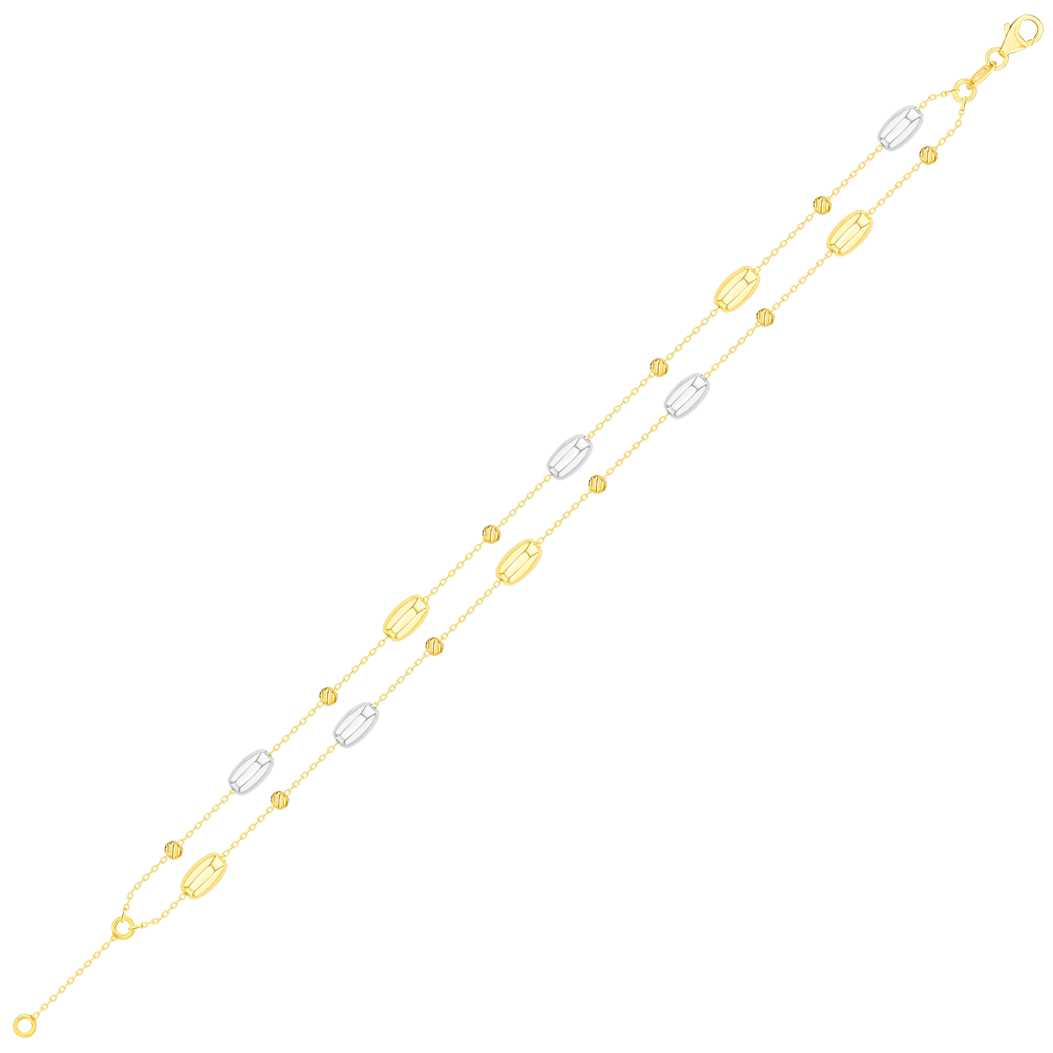 Prisma Oval Bracelet In 18k Gold