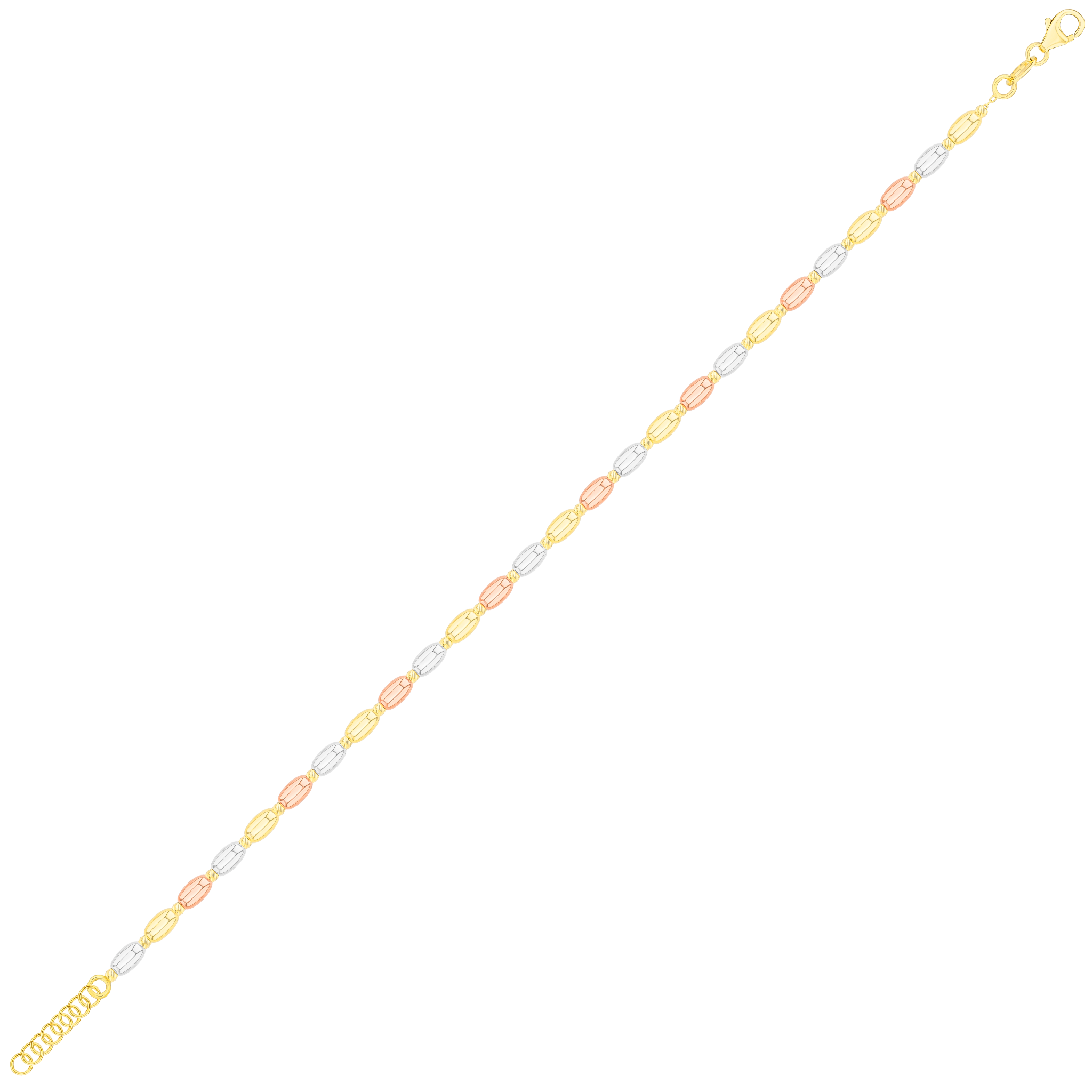 Prisma Oval Bracelet In 18k Gold