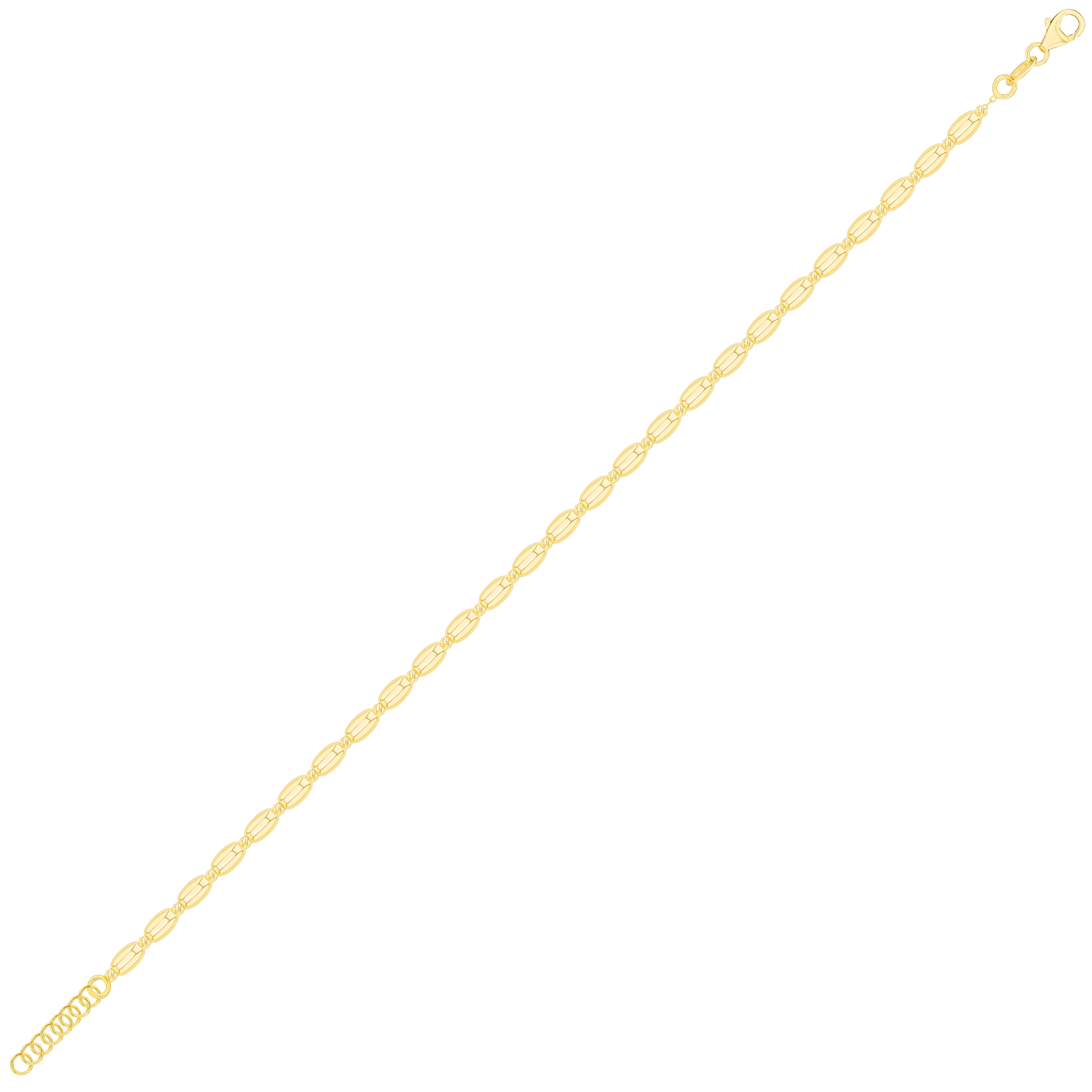 Prisma Oval Bracelet In 18k Gold