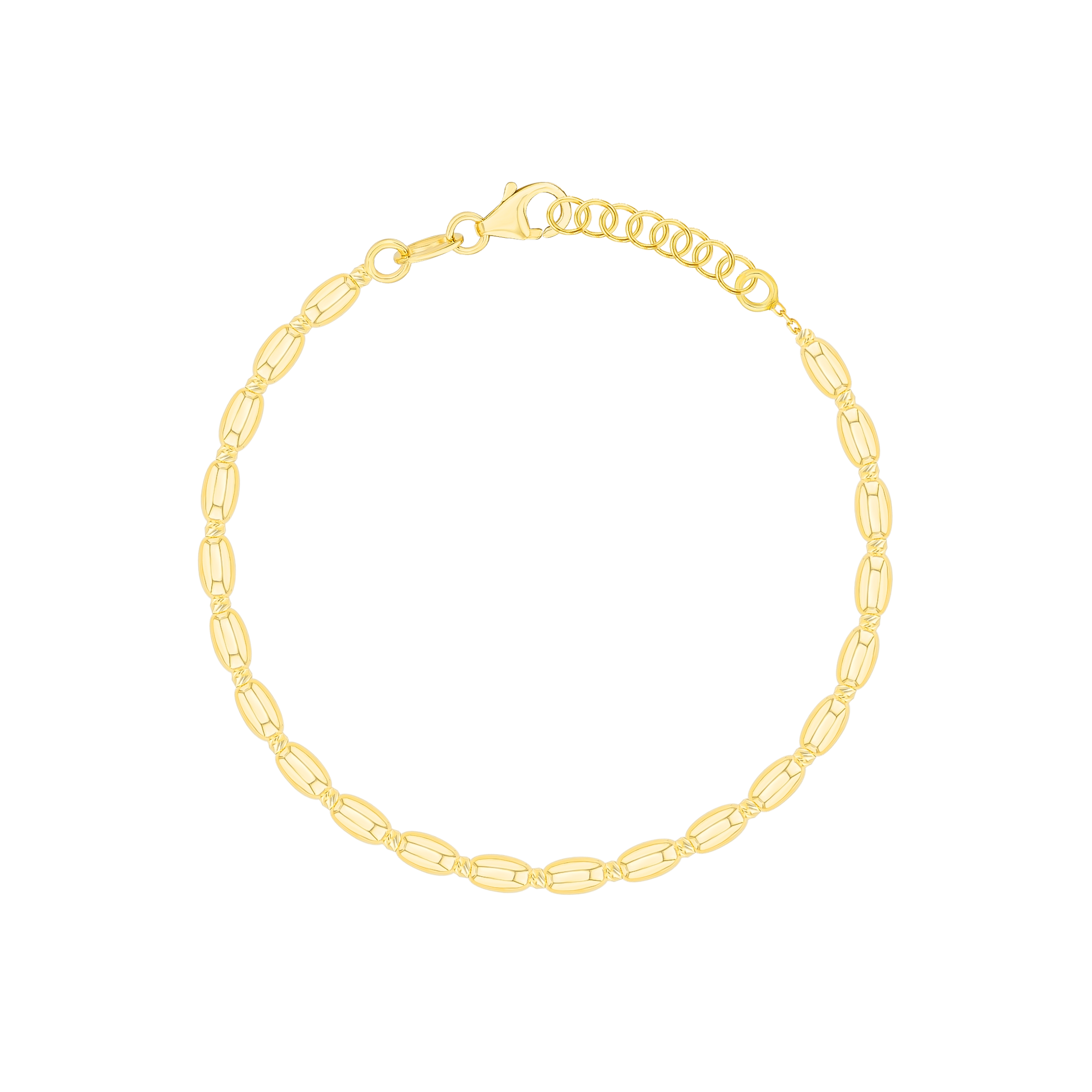 Prisma Oval Bracelet In 18k Gold