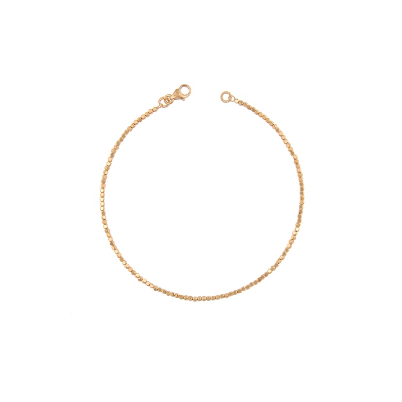 Prisma Sorriso Bead Chain Bracelet In 18K Rose Gold