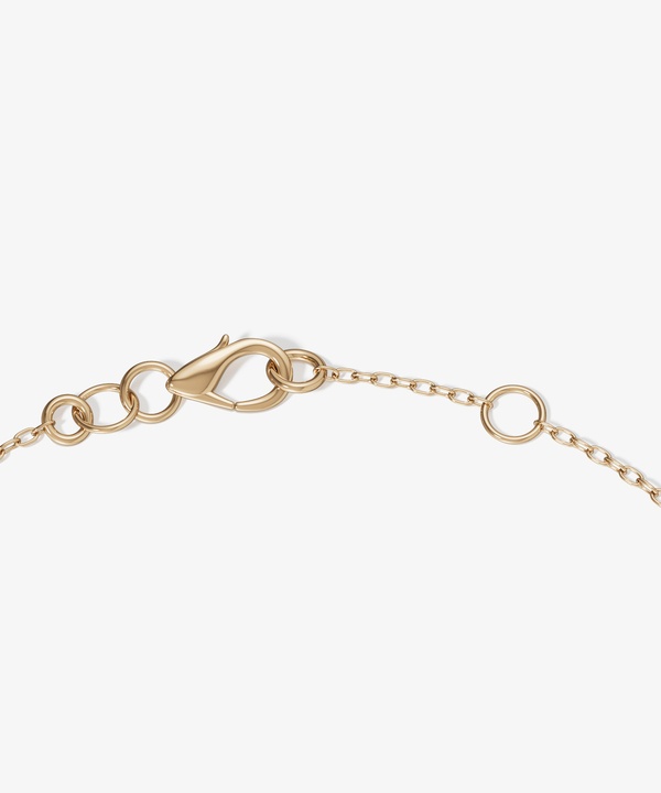 Qamar Layali 18k Yellow Gold Diamond And Mother Of Pearl Bracelet